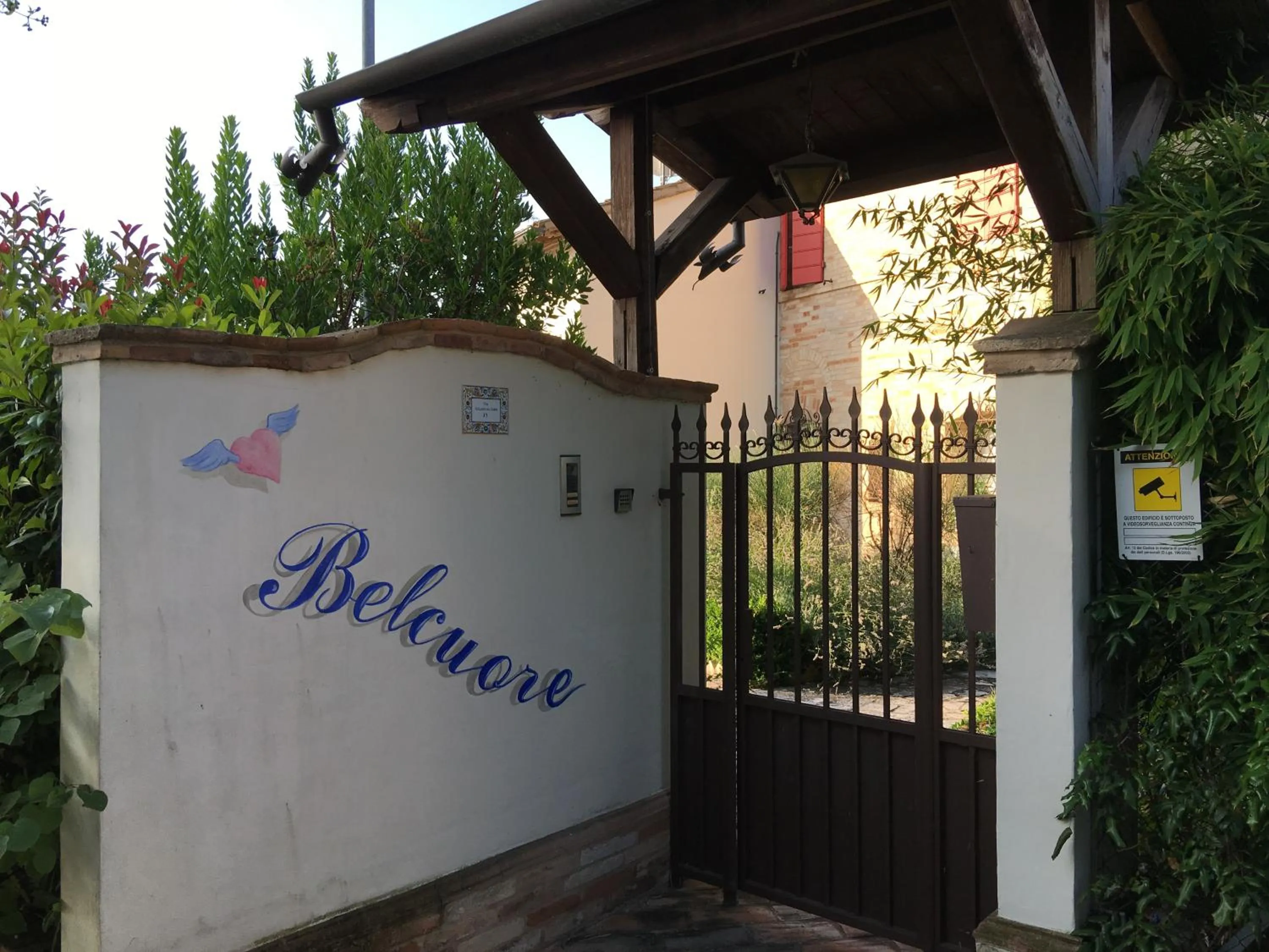 Facade/entrance in B&B Belcuore