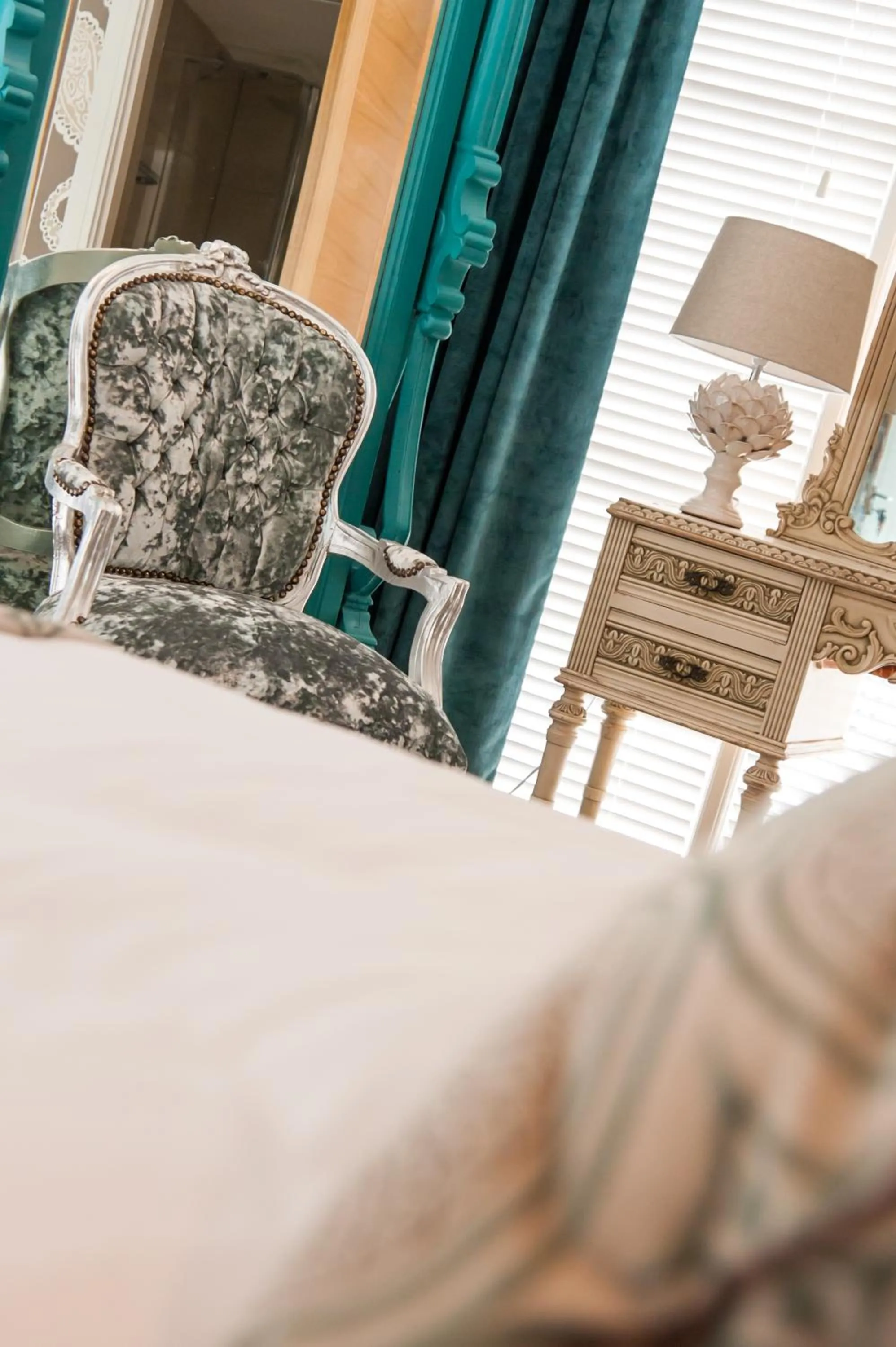 Decorative detail in Rooms at number one