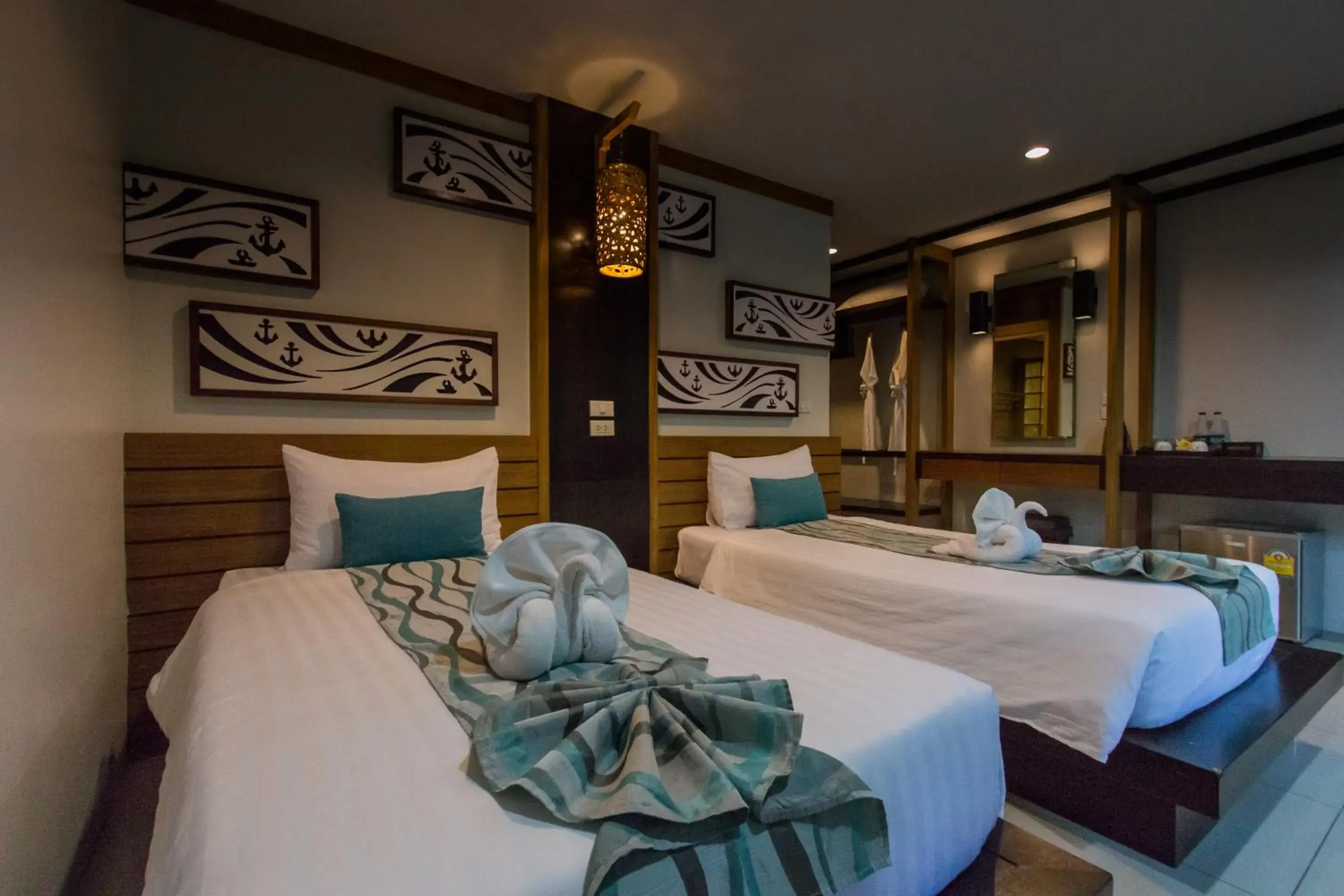Bed in ChaoKoh Phi Phi Hotel and Resort- SHA Extra Plus Bed in ChaoKoh Phi Phi Hotel and Resort- SHA Extra Plus