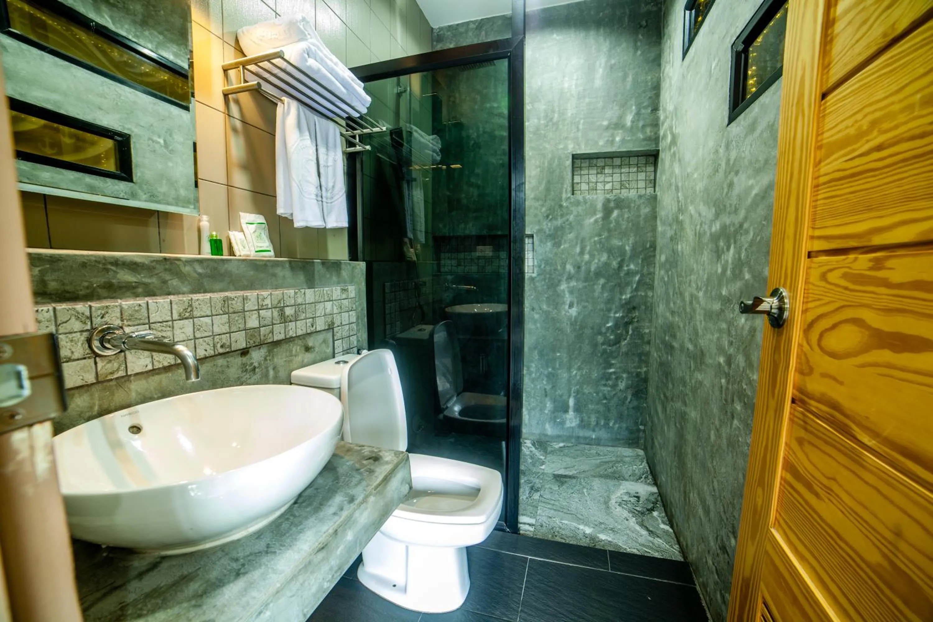 Shower in ChaoKoh Phi Phi Hotel and Resort- SHA Extra Plus