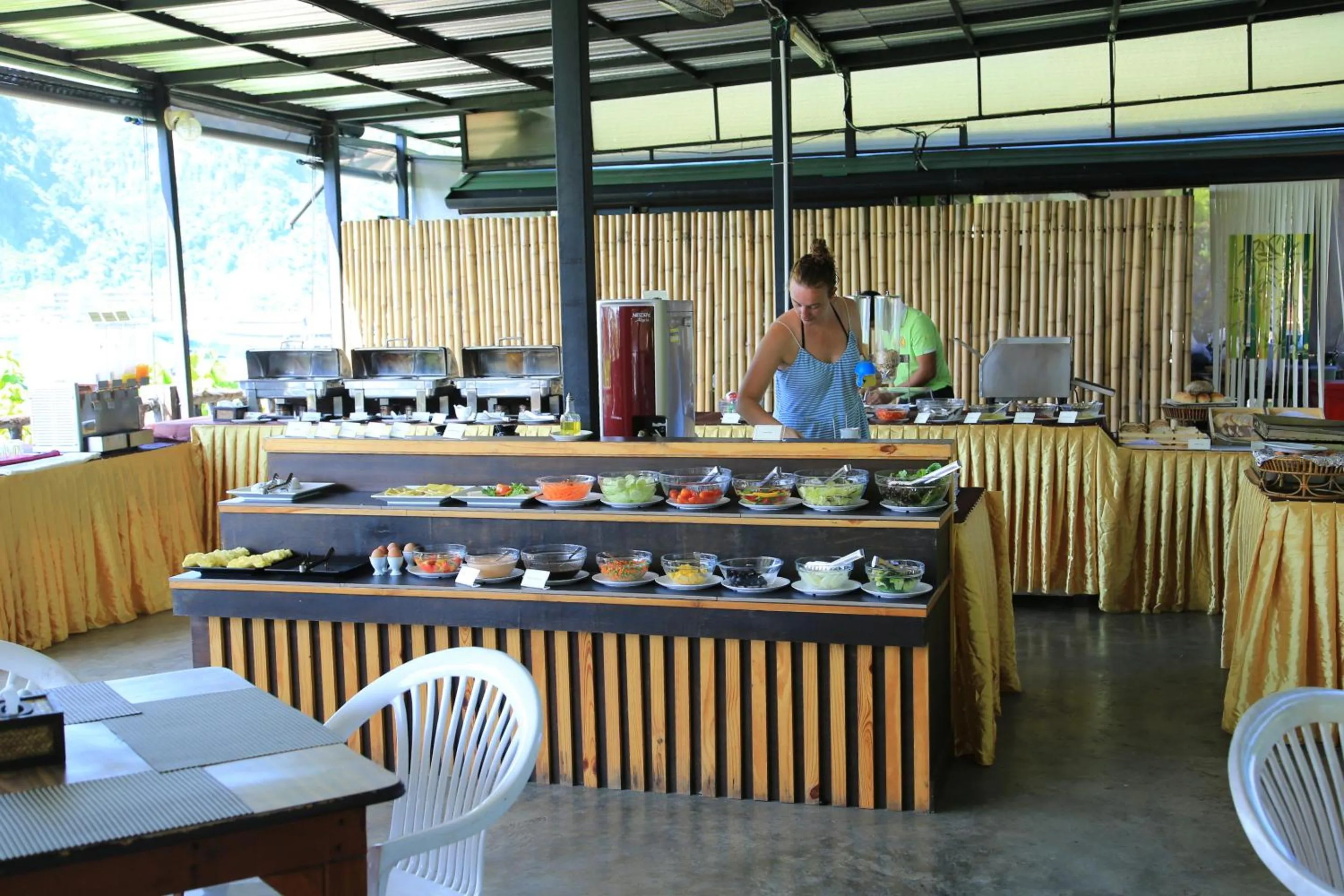 Buffet breakfast in ChaoKoh Phi Phi Hotel and Resort- SHA Extra Plus