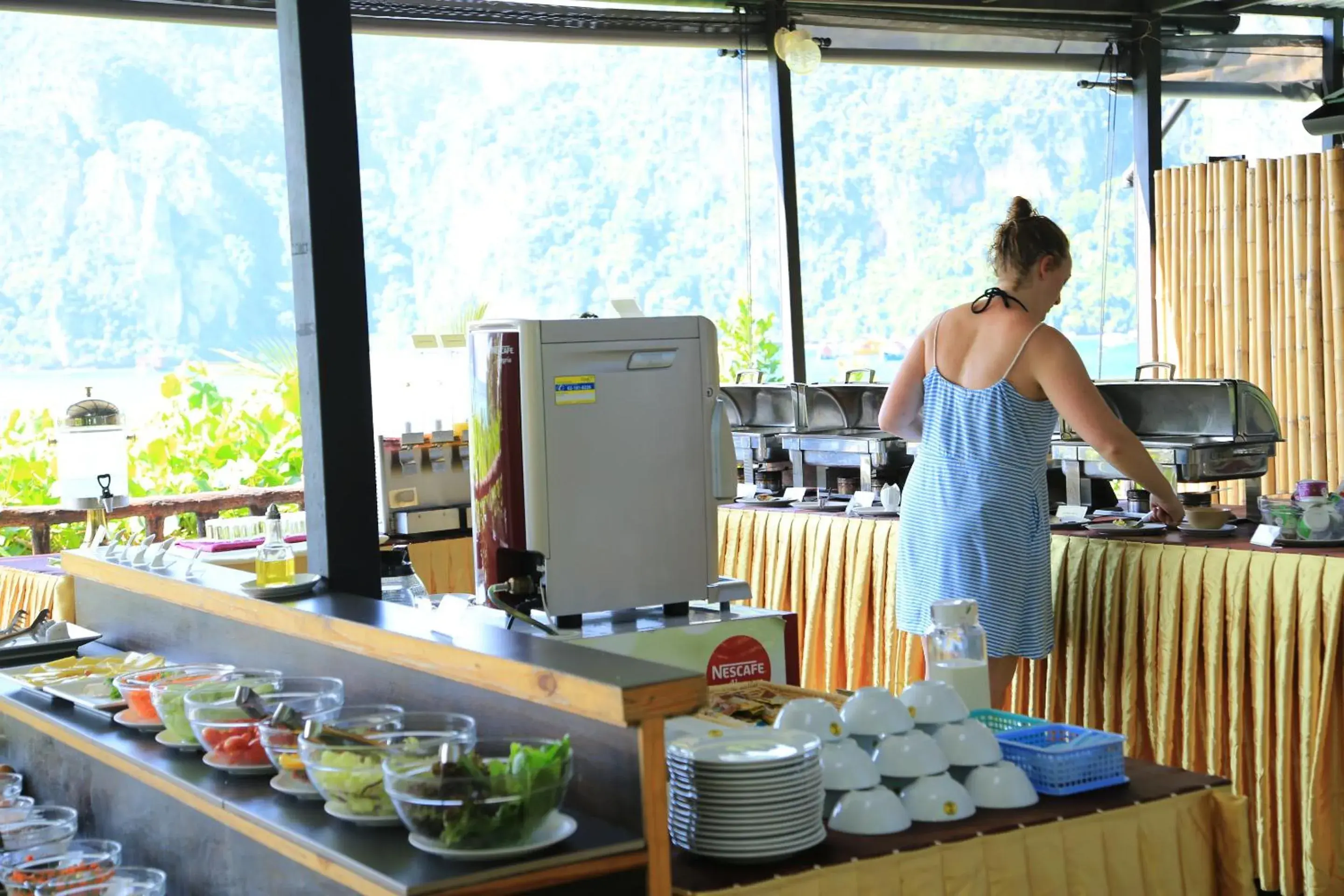 Buffet breakfast in ChaoKoh Phi Phi Hotel and Resort- SHA Extra Plus Buffet breakfast in ChaoKoh Phi Phi Hotel and Resort- SHA Extra Plus