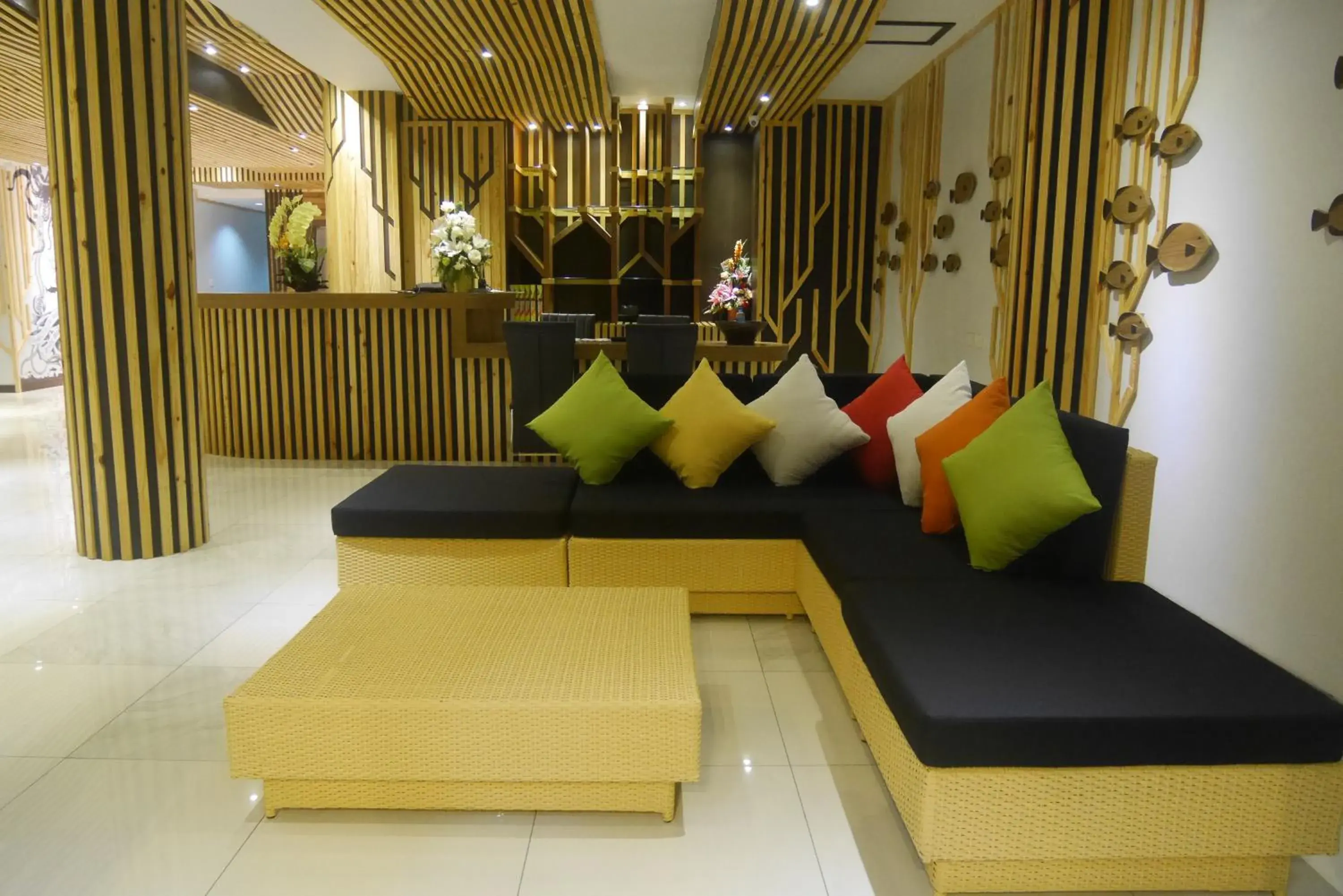 Lobby or reception in ChaoKoh Phi Phi Hotel and Resort- SHA Extra Plus Lobby or reception in ChaoKoh Phi Phi Hotel and Resort- SHA Extra Plus