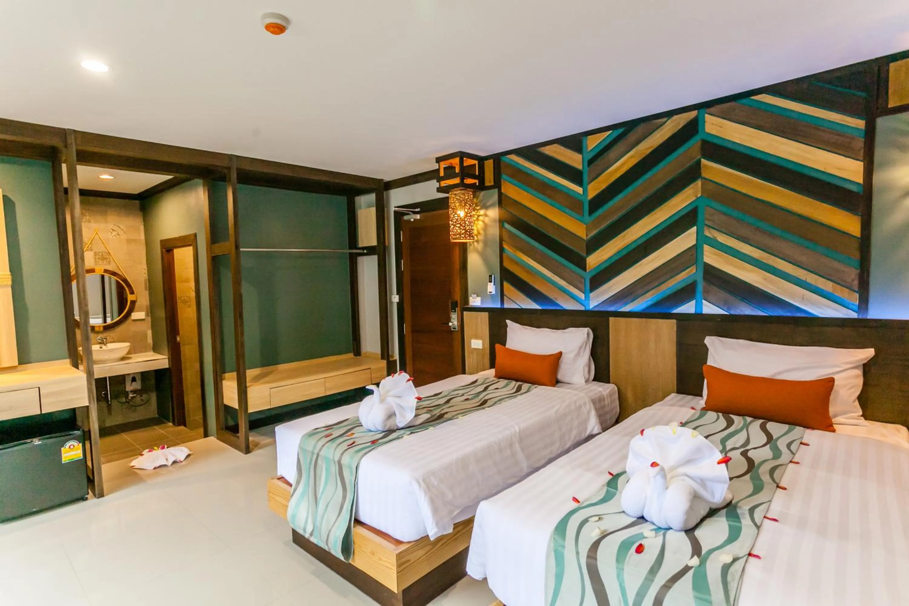 Bed in ChaoKoh Phi Phi Hotel and Resort- SHA Extra Plus