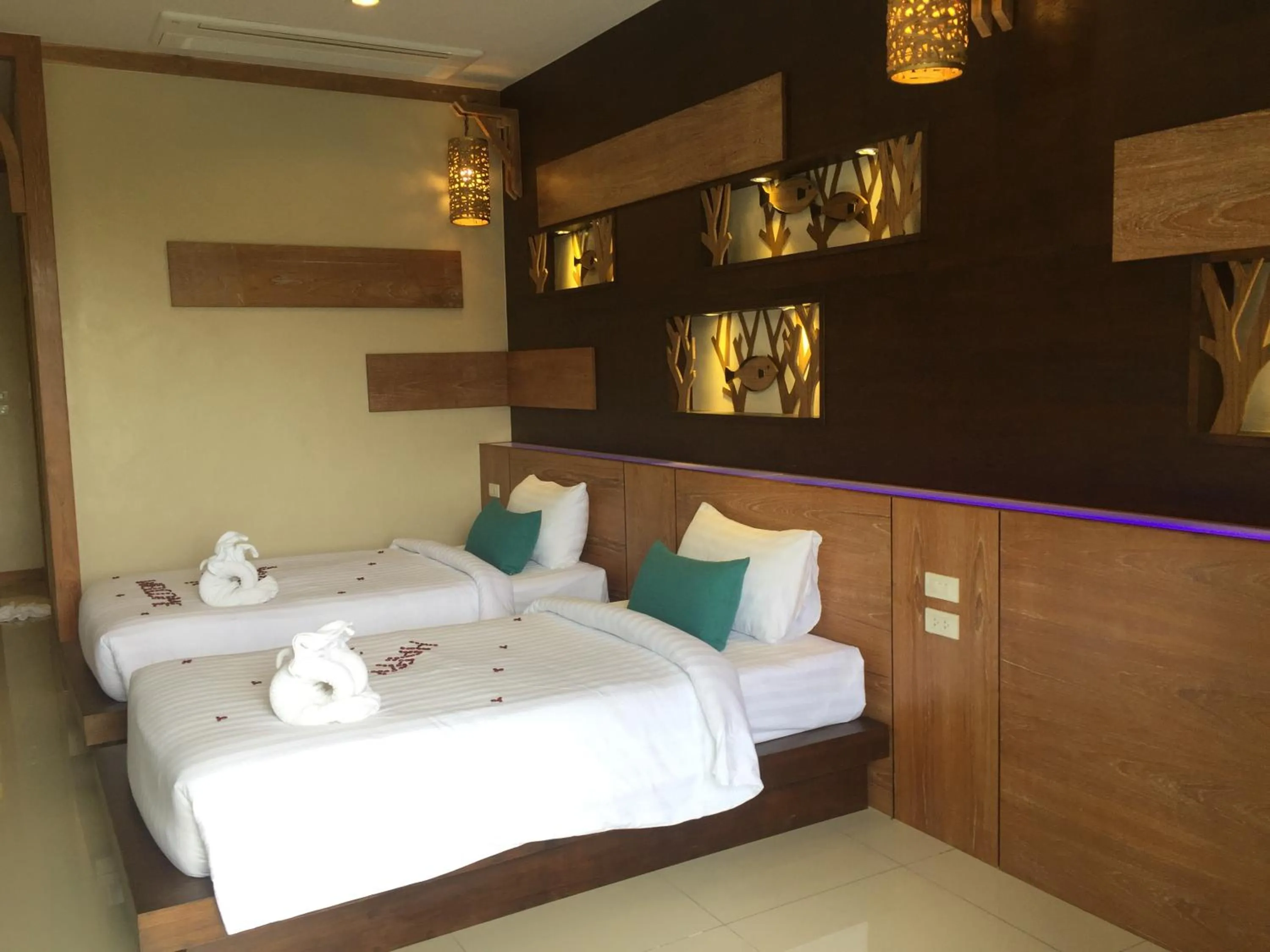 Bed in ChaoKoh Phi Phi Hotel and Resort- SHA Extra Plus
