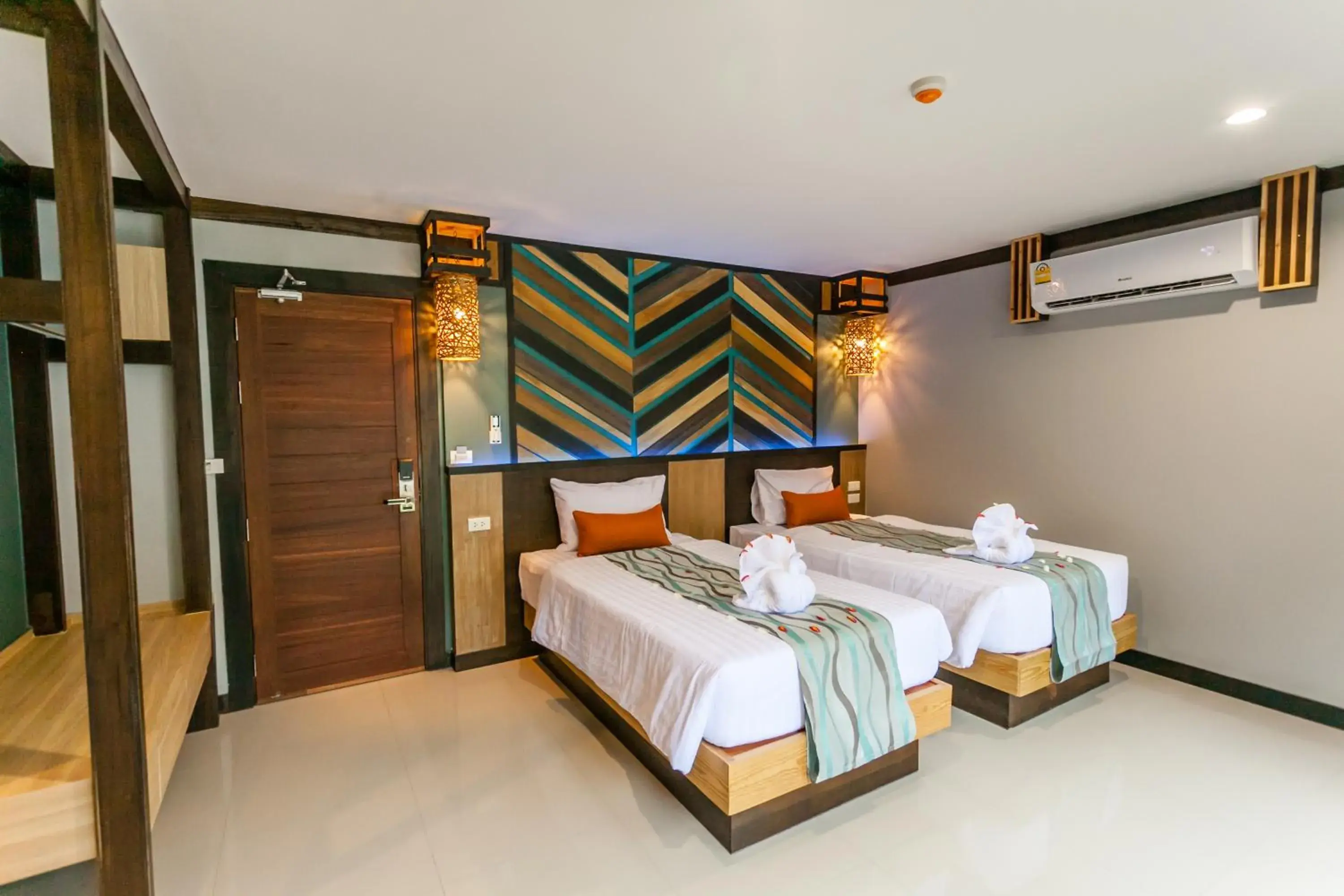 Bed in ChaoKoh Phi Phi Hotel and Resort- SHA Extra Plus Bed in ChaoKoh Phi Phi Hotel and Resort- SHA Extra Plus