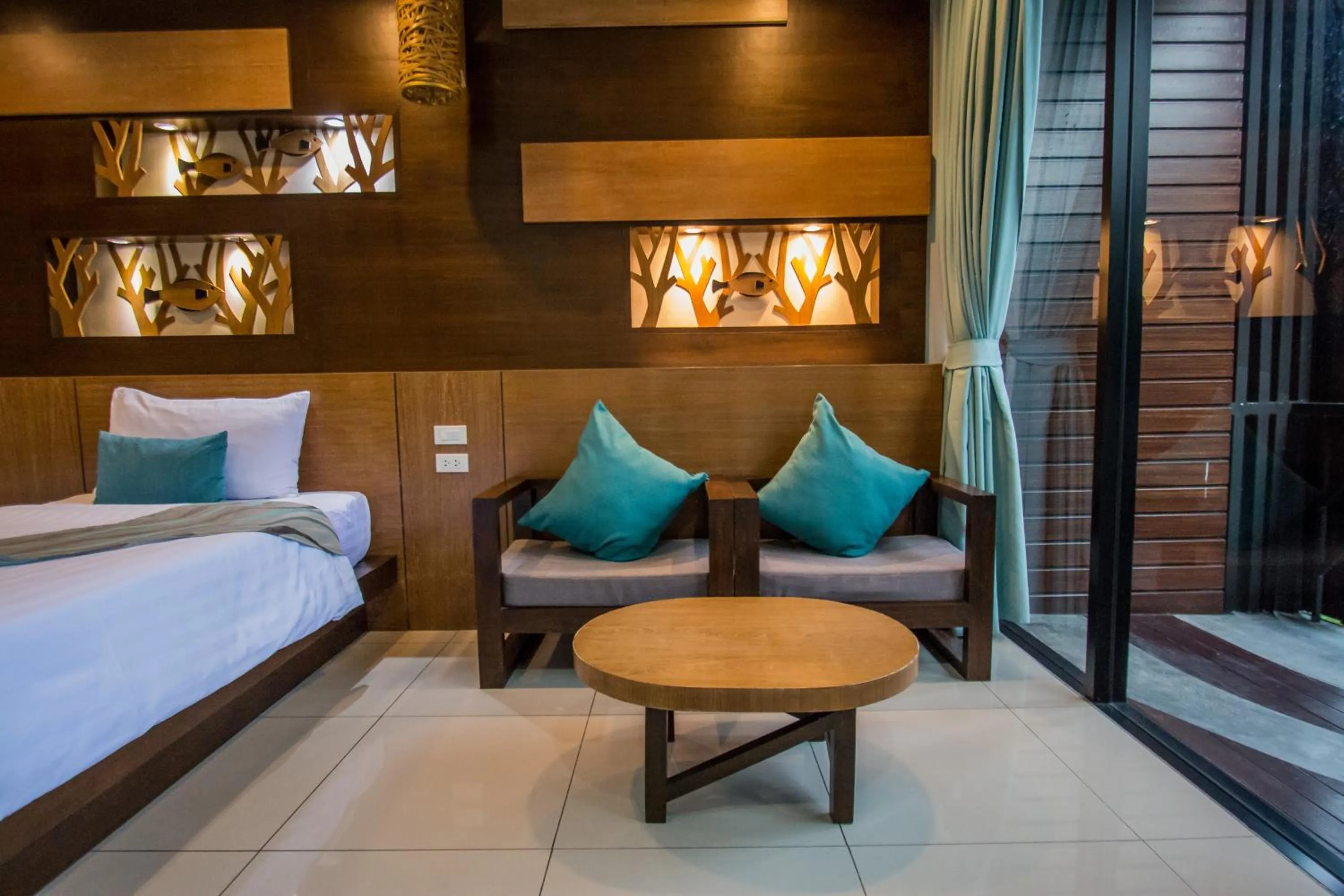 Seating area in ChaoKoh Phi Phi Hotel and Resort- SHA Extra Plus