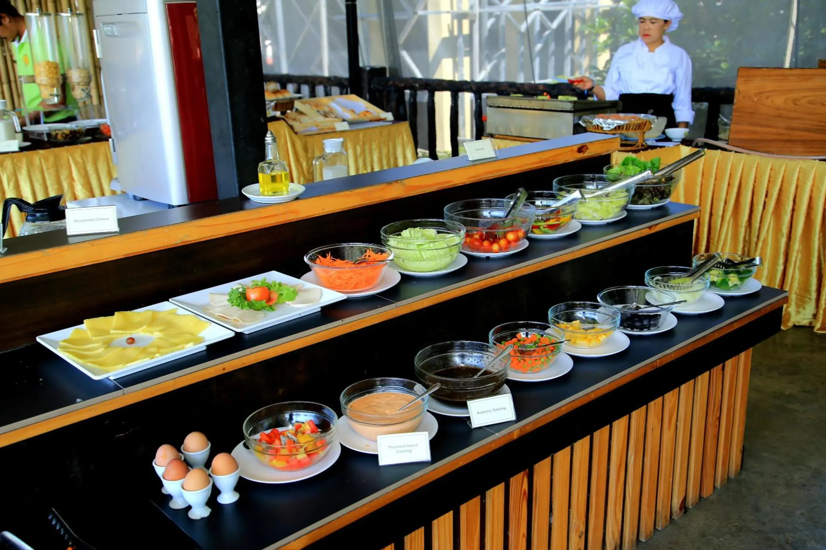 Buffet breakfast in ChaoKoh Phi Phi Hotel and Resort- SHA Extra Plus Buffet breakfast in ChaoKoh Phi Phi Hotel and Resort- SHA Extra Plus