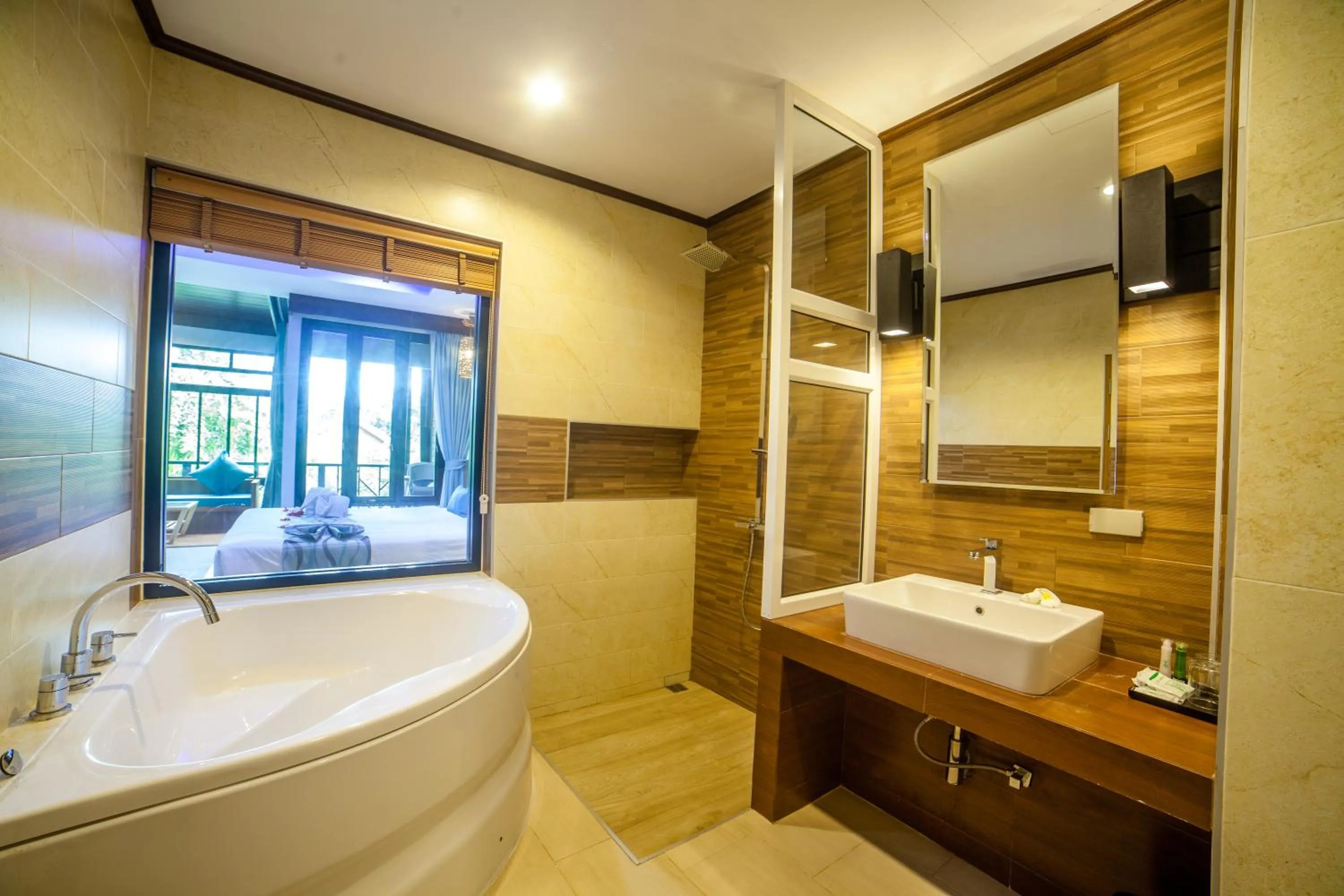 Shower in ChaoKoh Phi Phi Hotel and Resort- SHA Extra Plus
