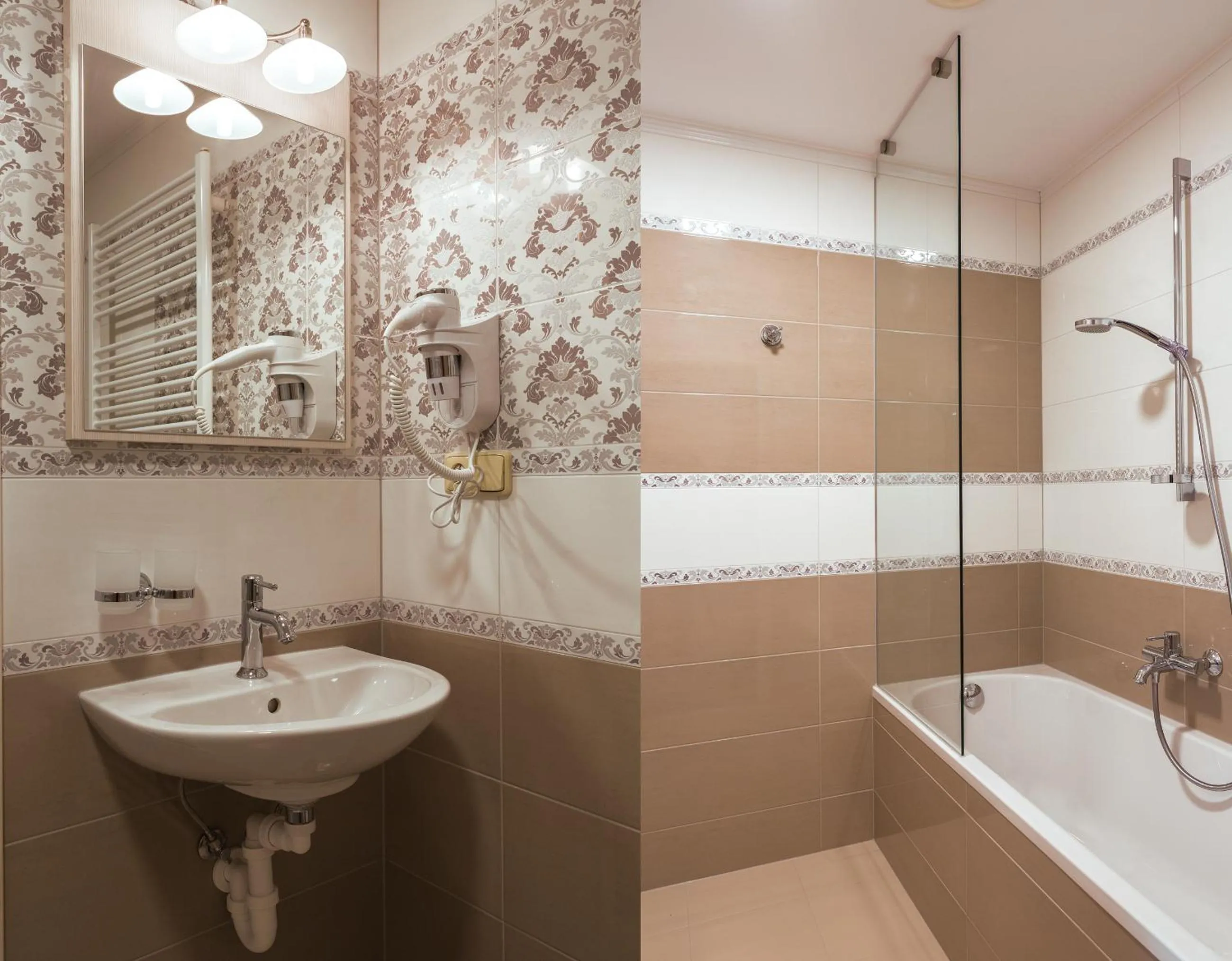 Bathroom in Penzion Longus