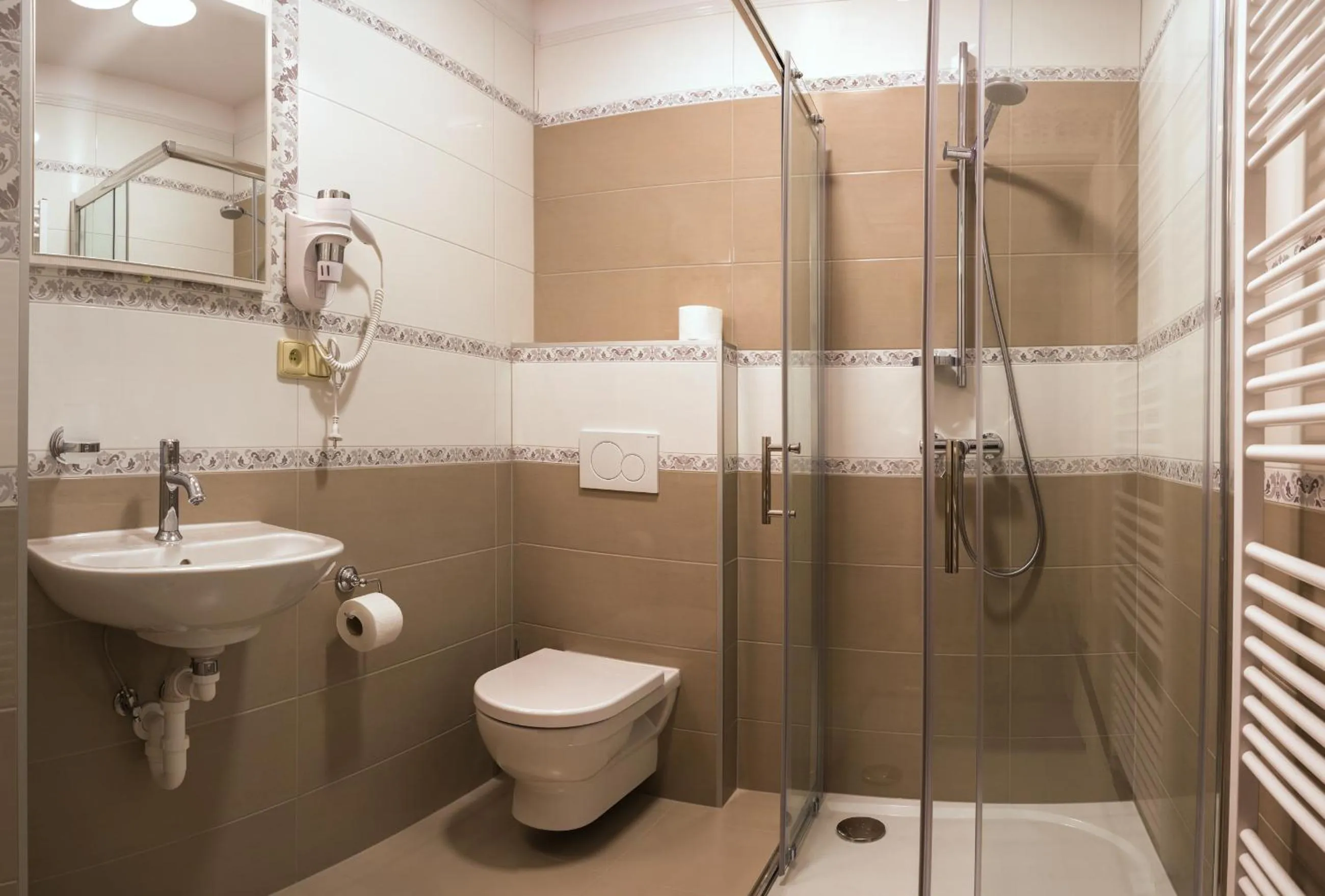 Bathroom in Penzion Longus