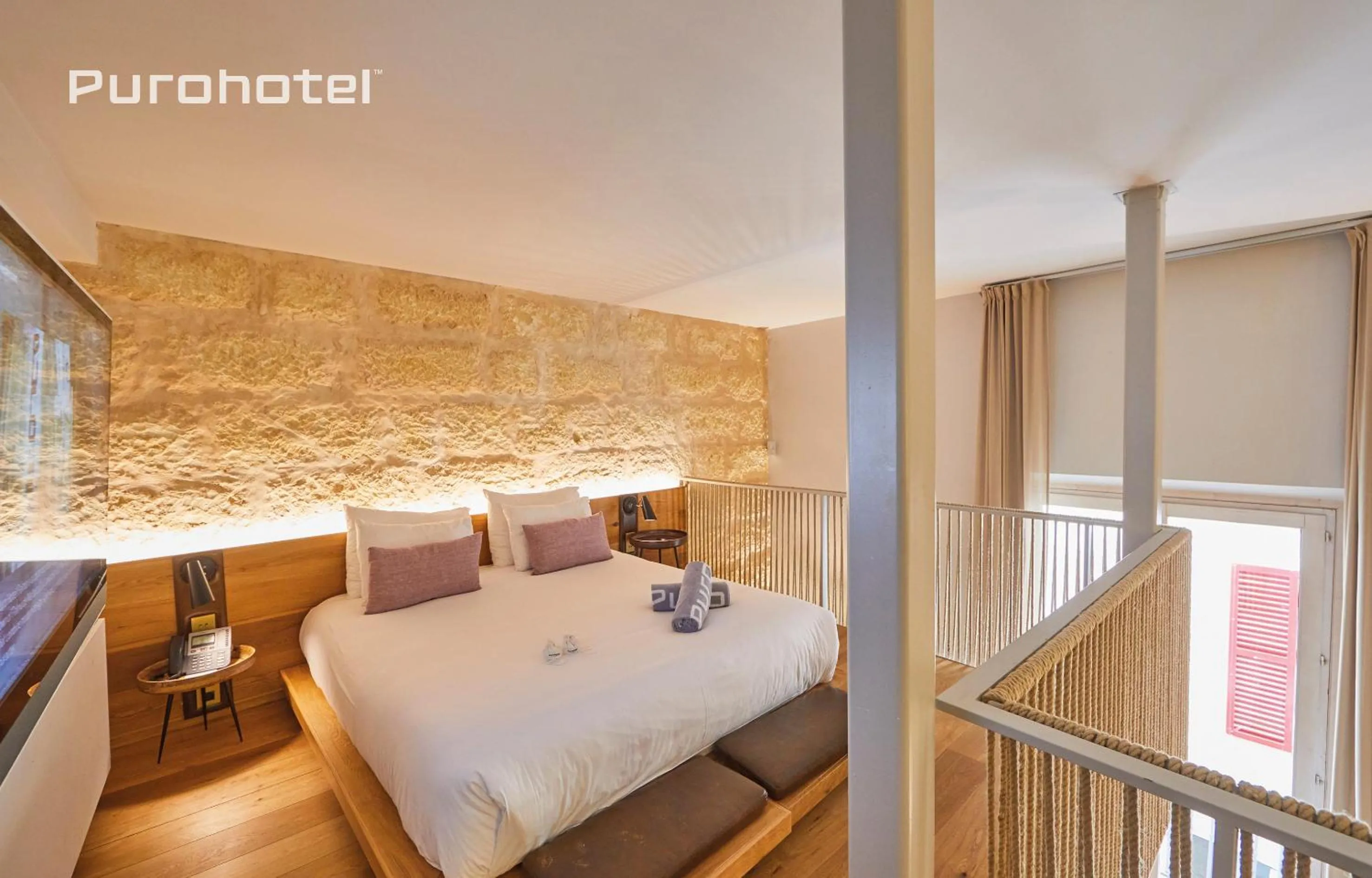 Bedroom, Bed in Purohotel Palma