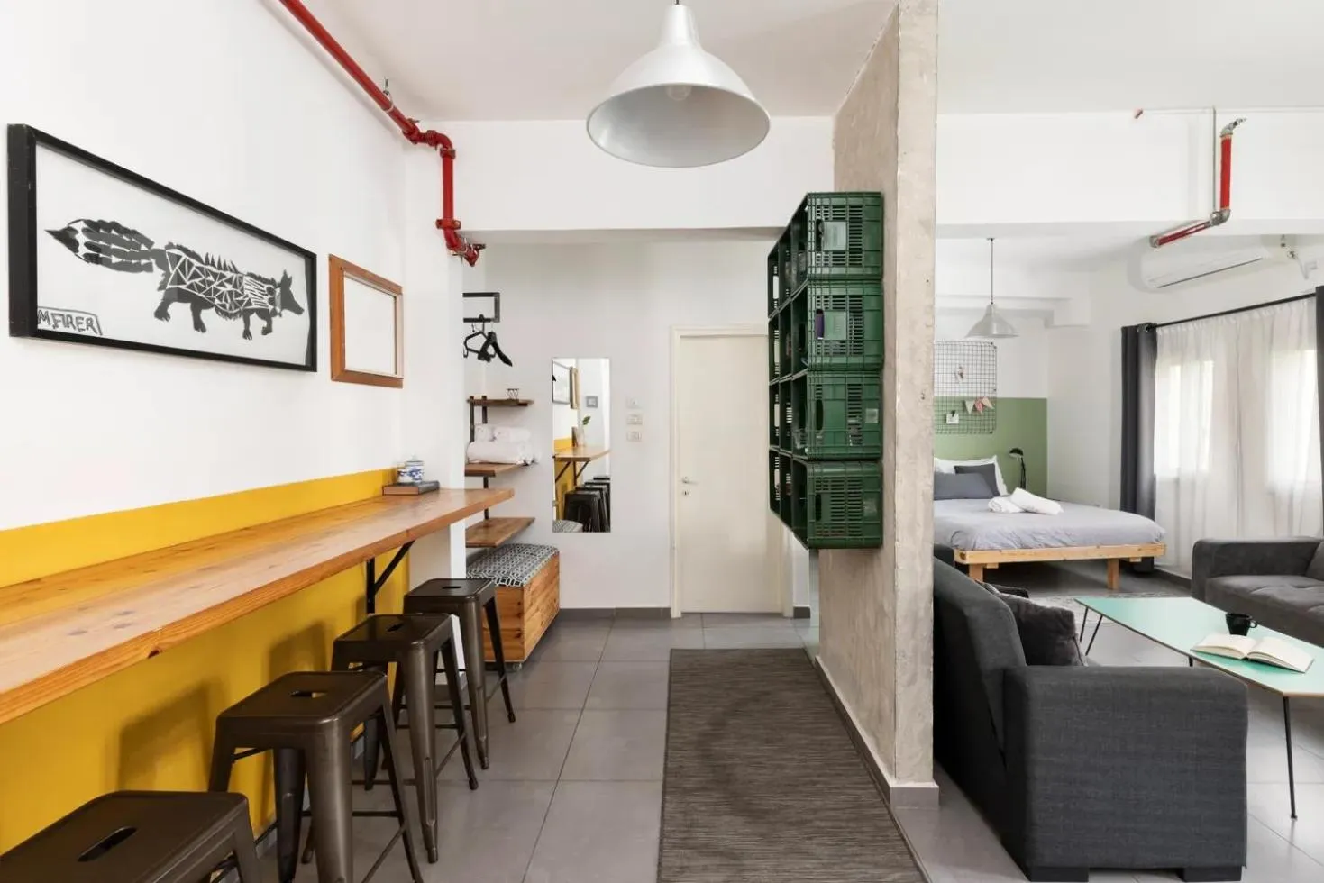 Seating area in Rena's House