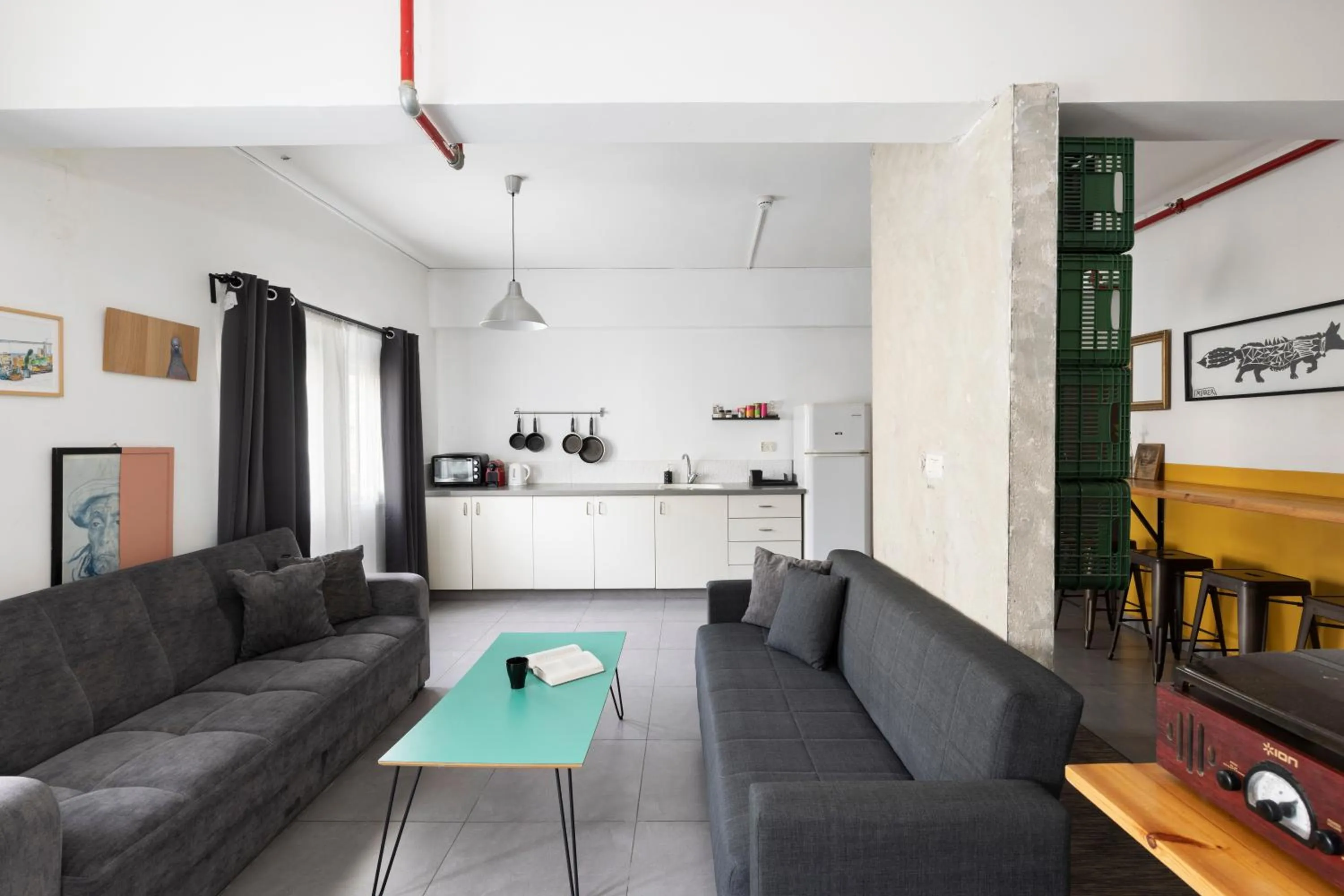 Living room in Rena's House