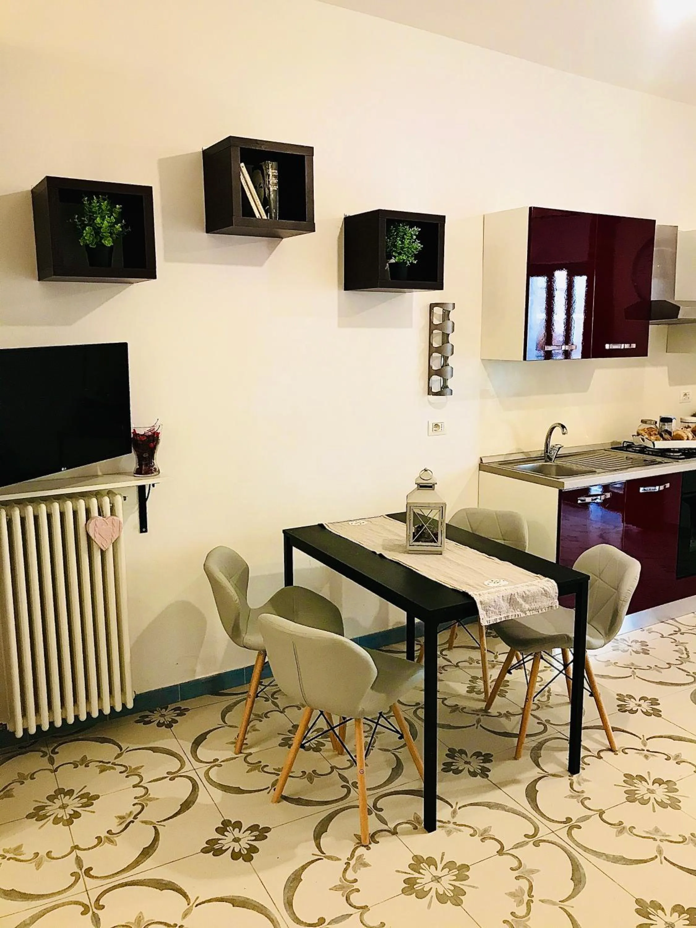 Dining area in Le Statuine Dimore Diffuse