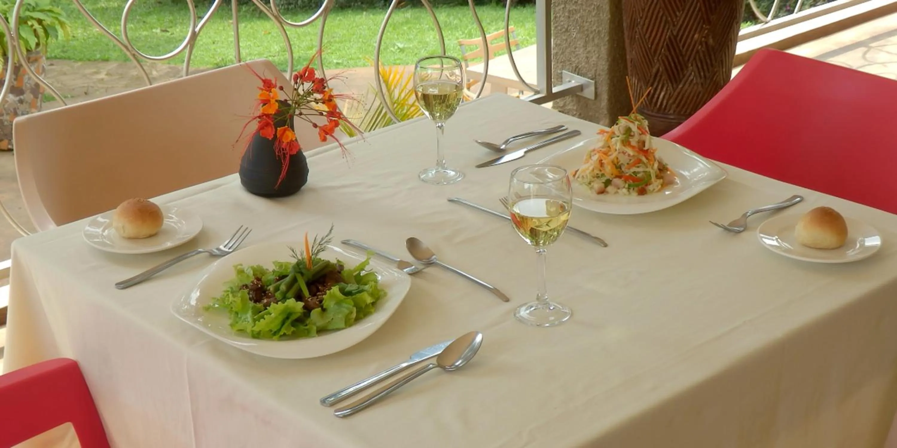 Balcony/Terrace in Dutchess Hotel and Restaurant