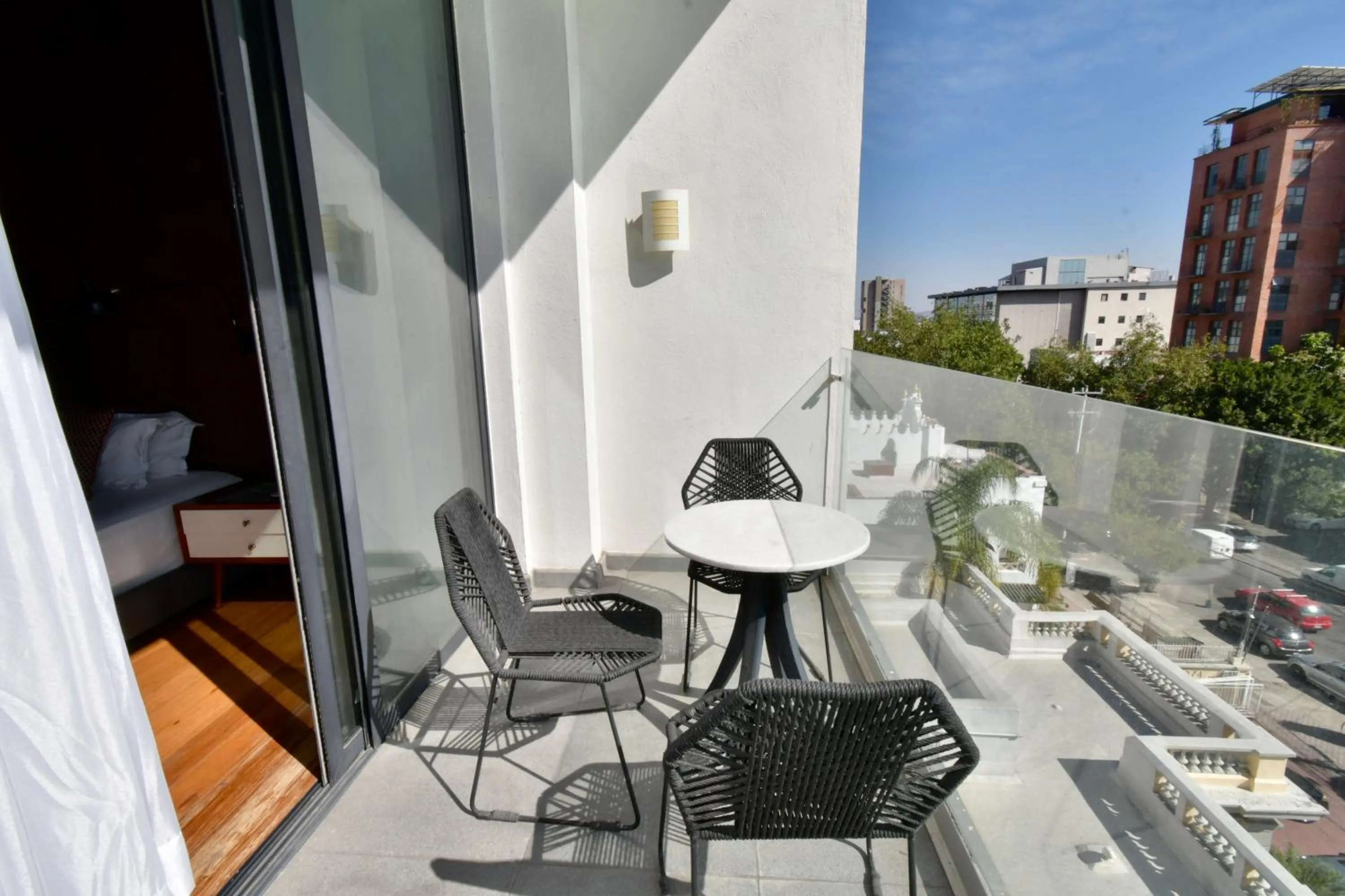 Balcony/Terrace in Hotel Love It CAS Consulado