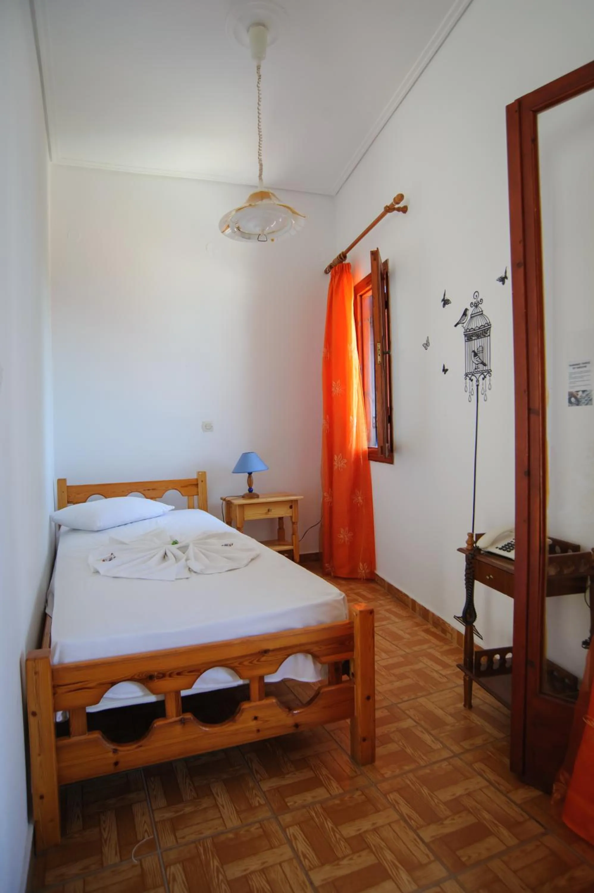 Bed in Athina Studios