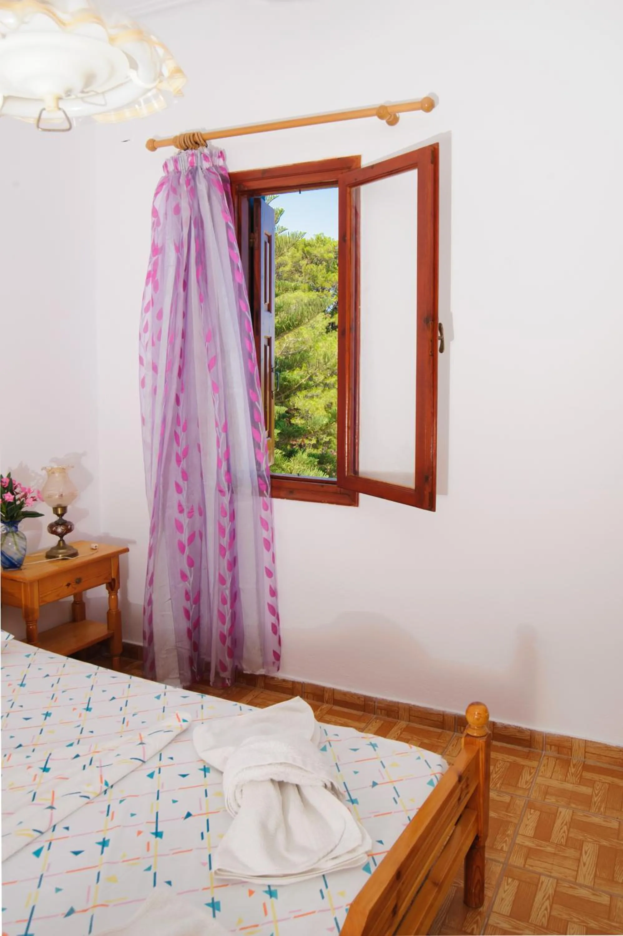 Bed in Athina Studios