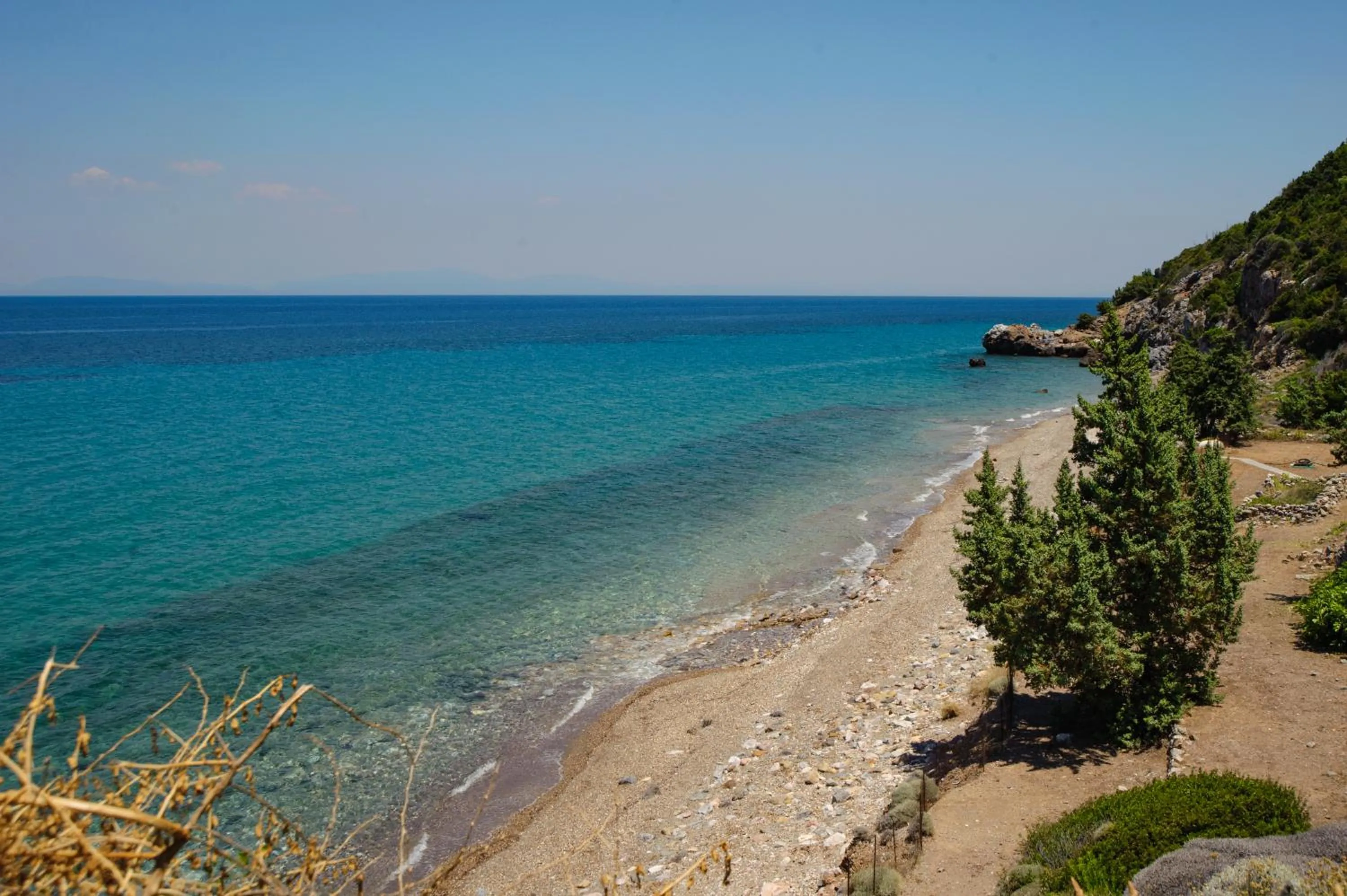 Beach in Athina Studios