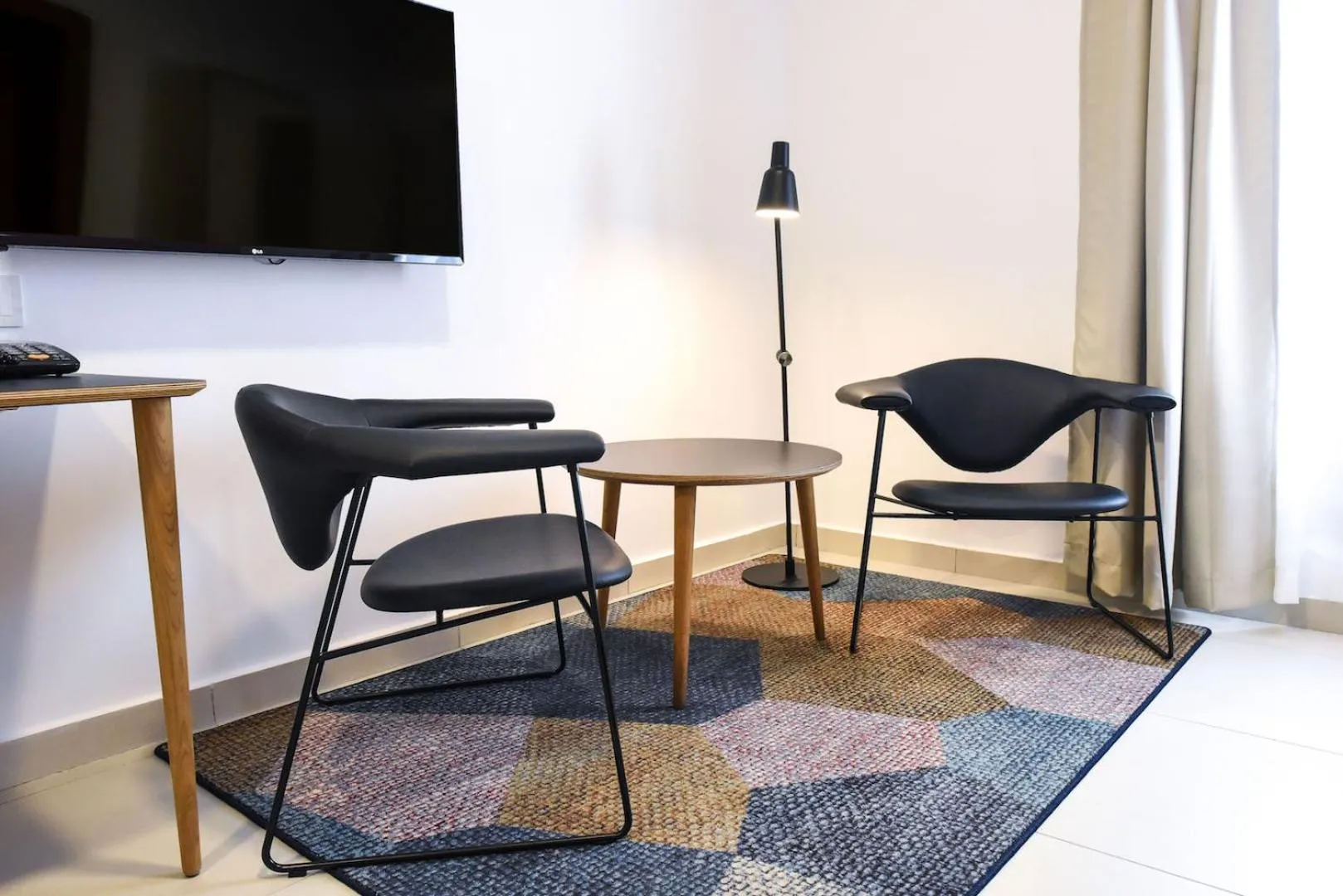 Seating area in Nordic Hotel Abuja