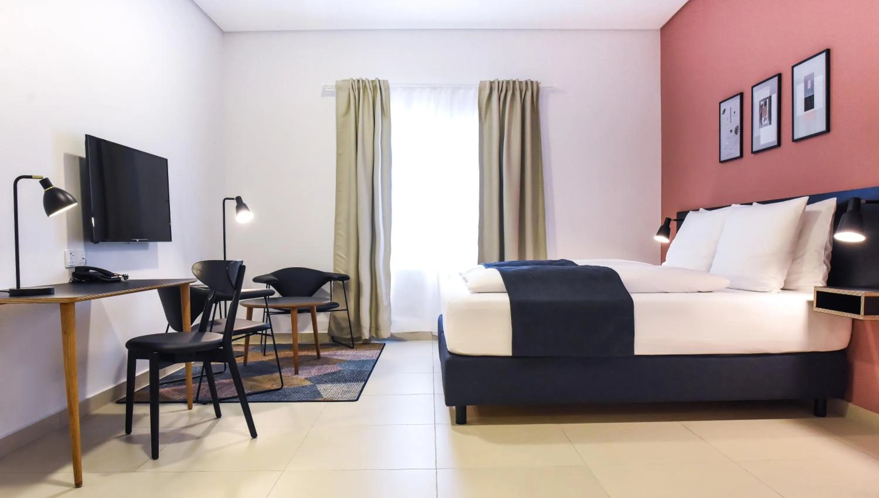 Seating area in Nordic Hotel Abuja