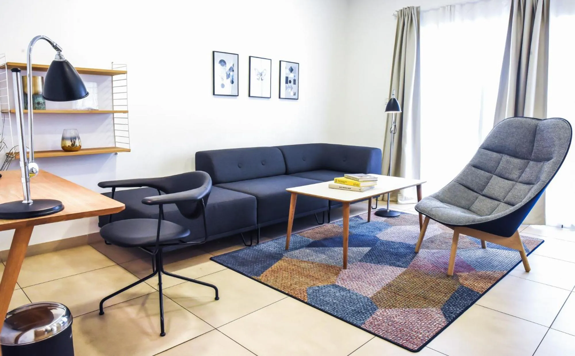 Seating area in Nordic Hotel Abuja