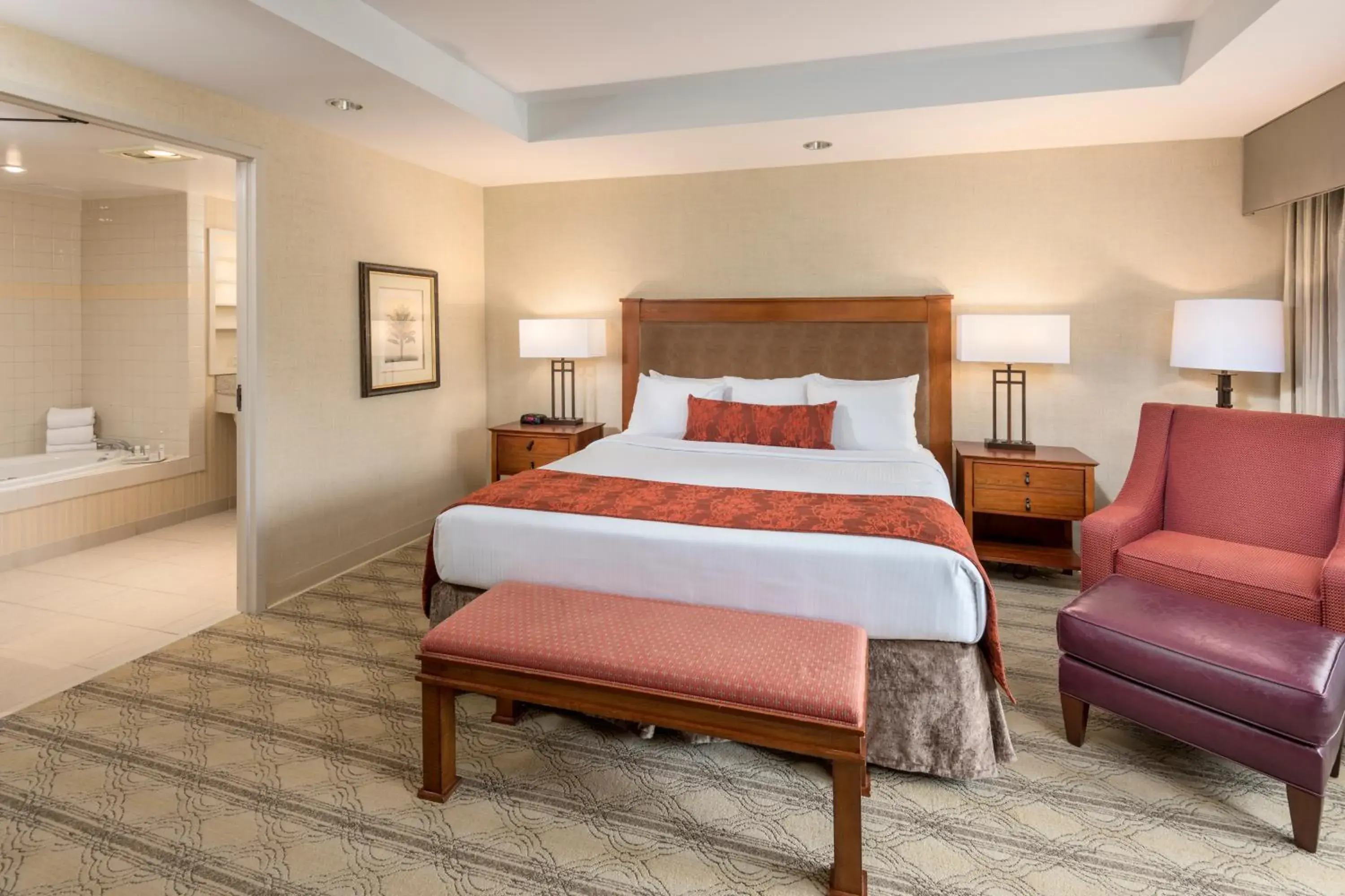 Executive King Suite in The Inn at Virginia Tech - On Campus Executive King Suite in The Inn at Virginia Tech - On Campus