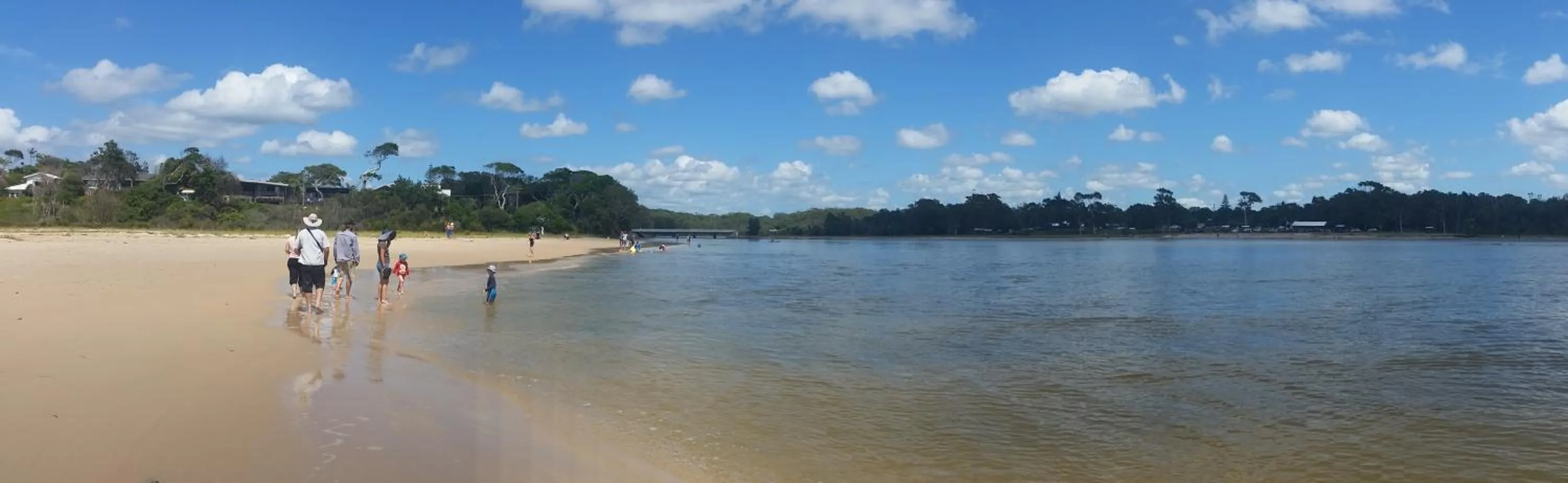 Natural landscape in Saltwater Apartments