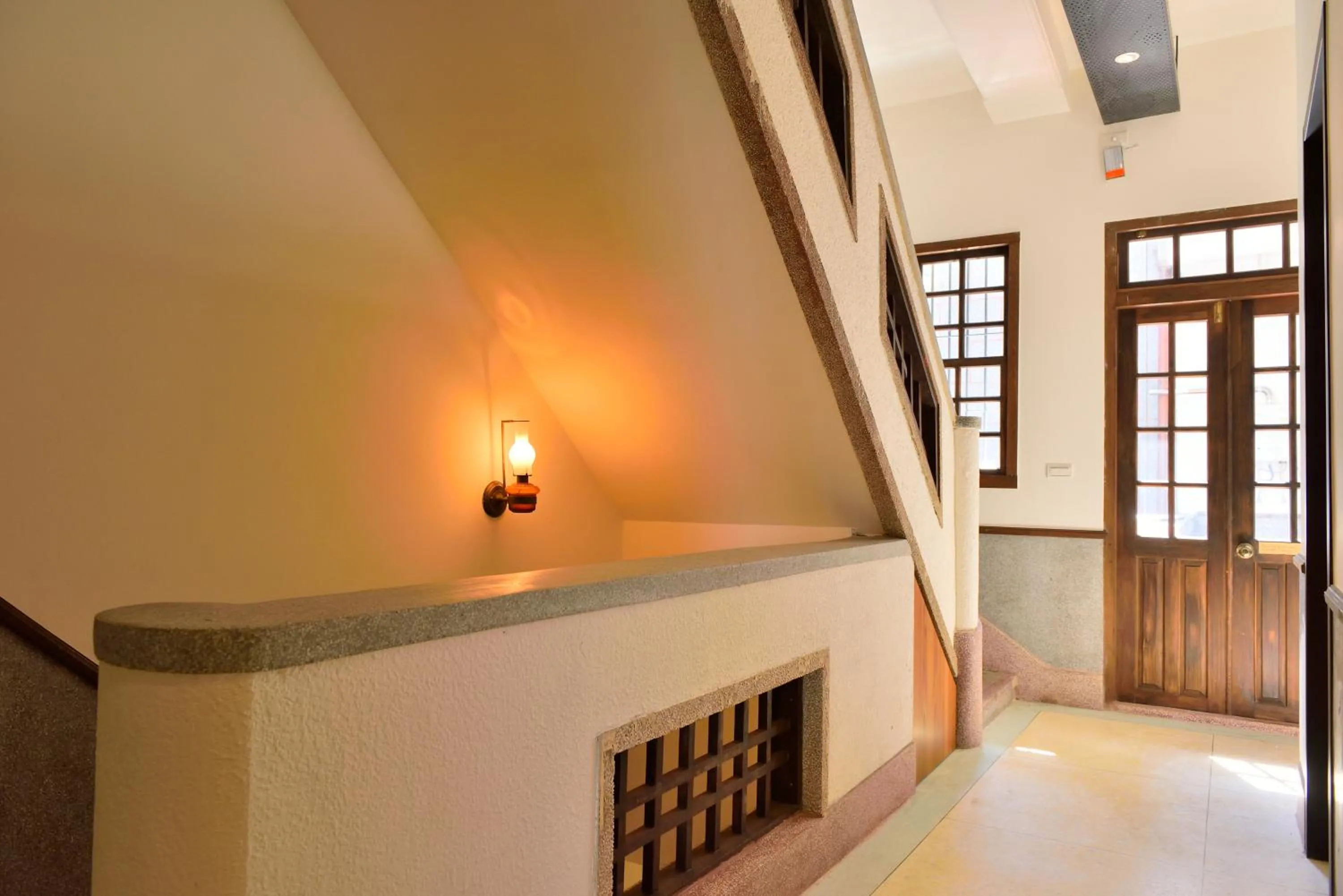 Decorative detail, Bed in OrigInn Space