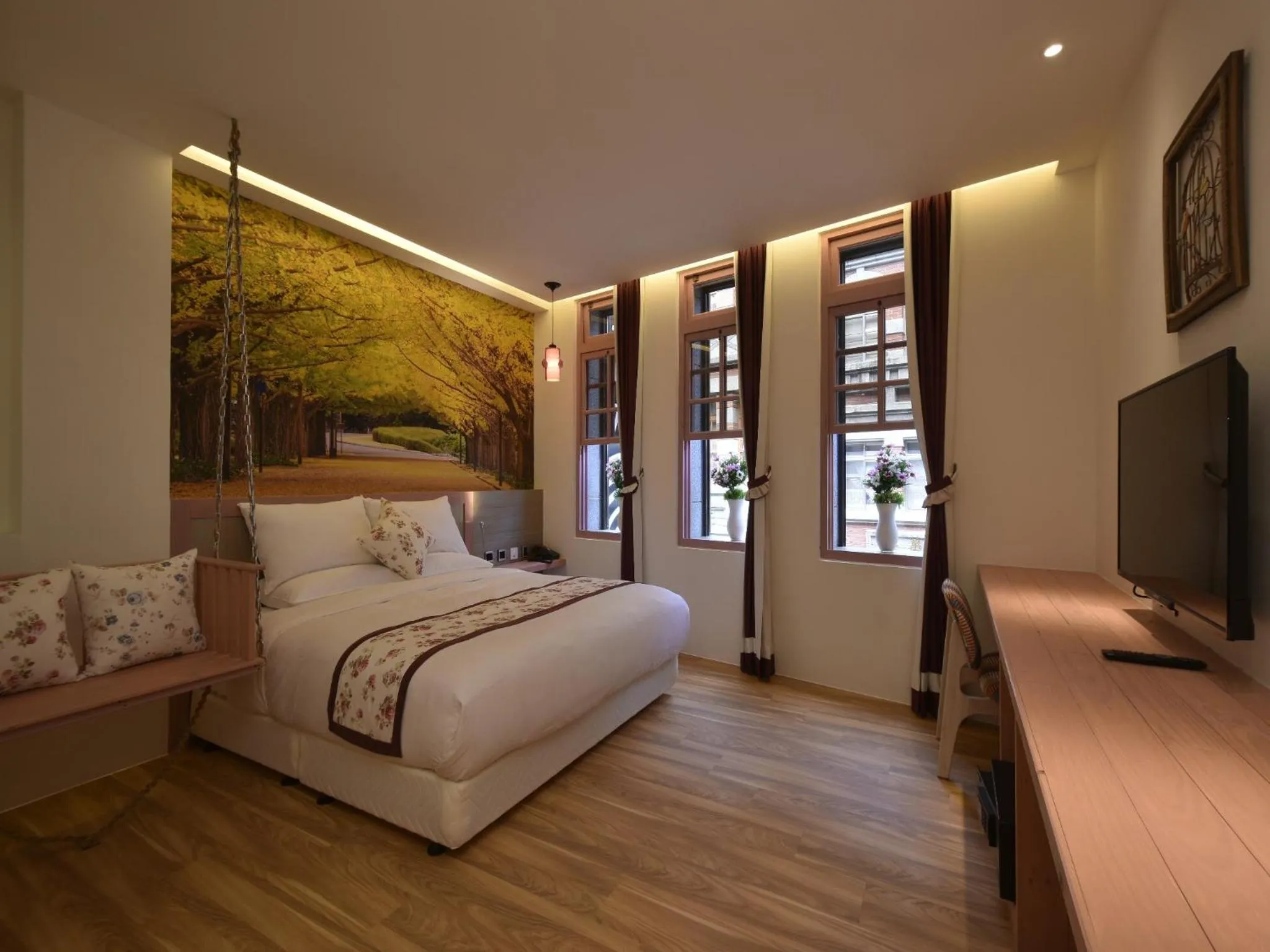 Photo of the whole room, Bed in DG Hotel