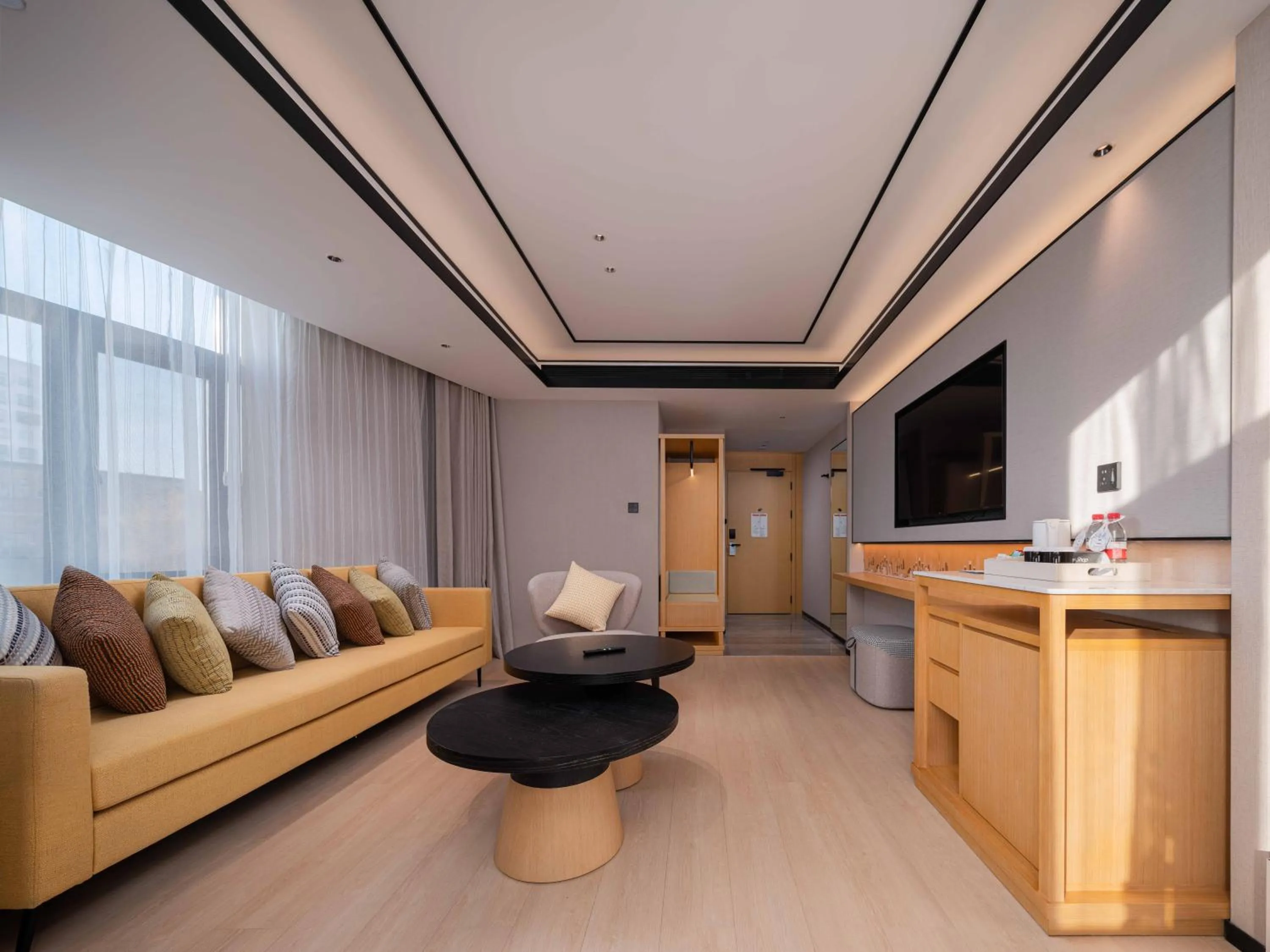 Living room in Hilton Garden Inn Beijing Temple Of Heaven East Gate Station