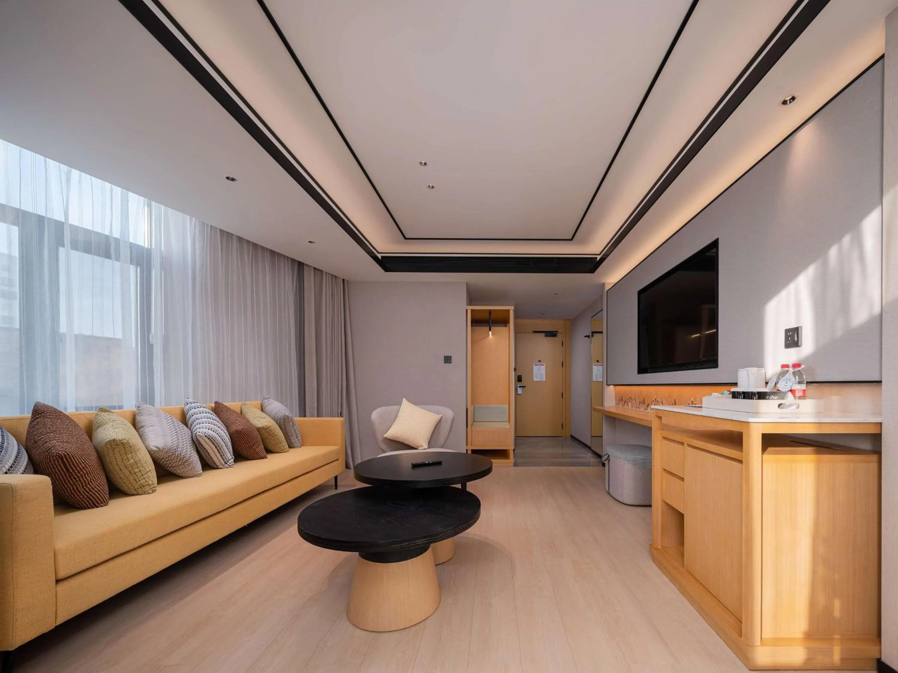 Living room in Hilton Garden Inn Beijing Temple Of Heaven East Gate Station