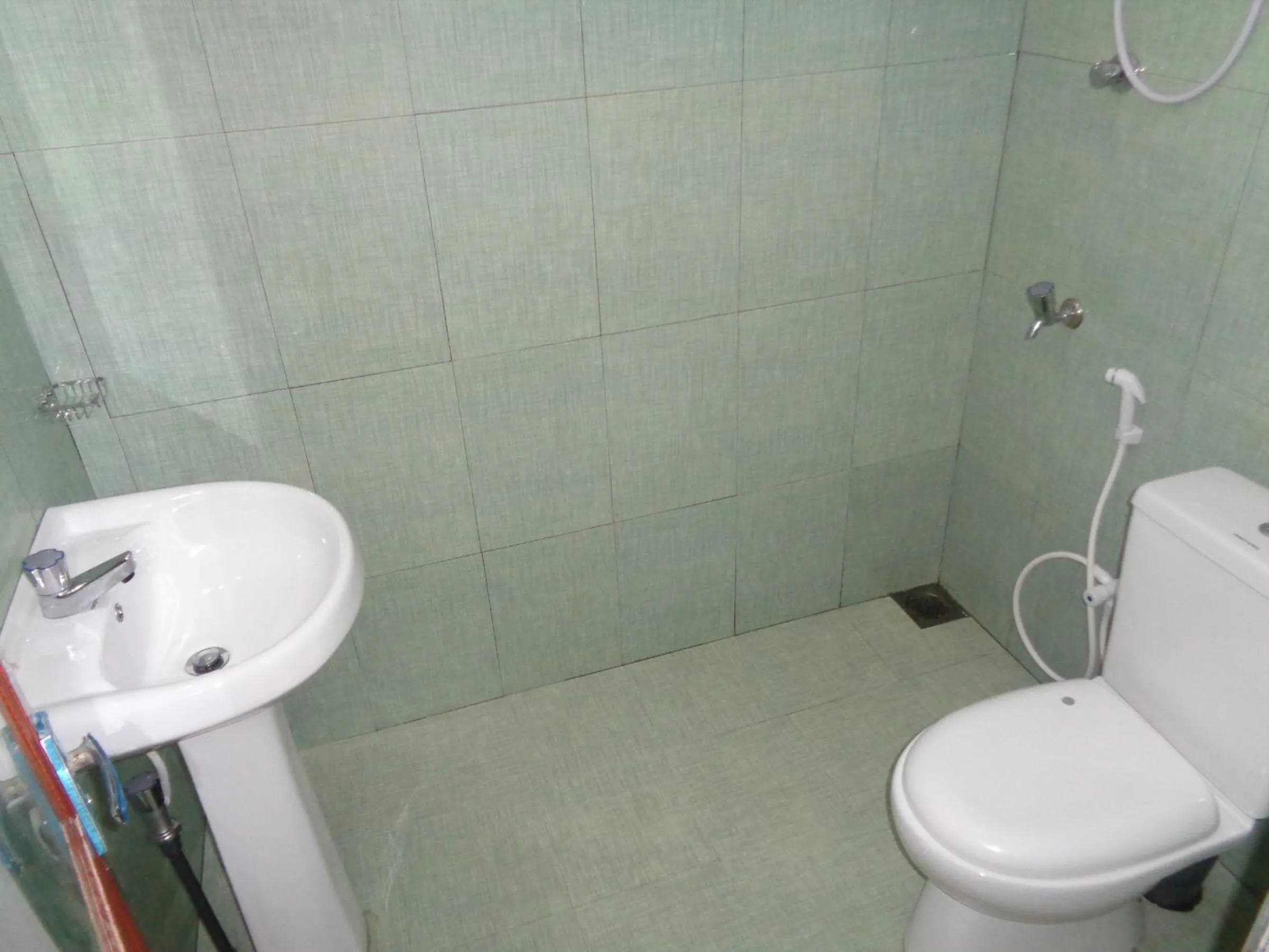 Toilet in Jayaru Guest House