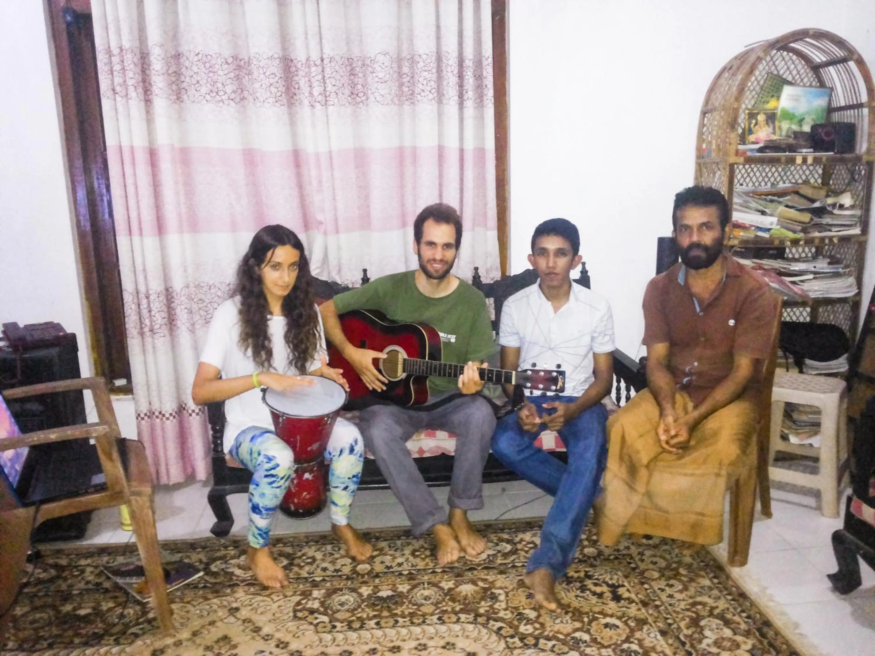 People in Jayaru Guest House