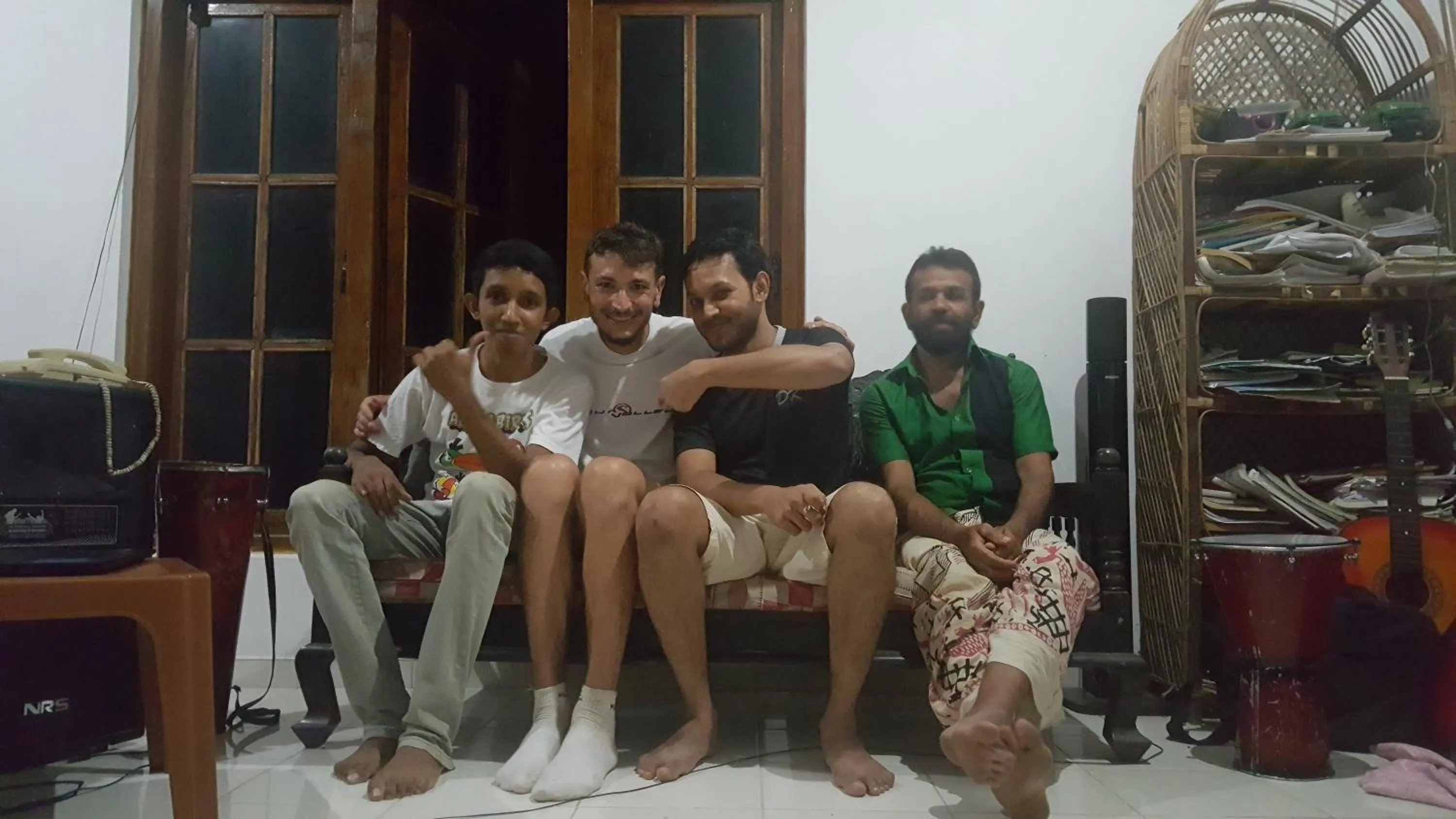 People in Jayaru Guest House