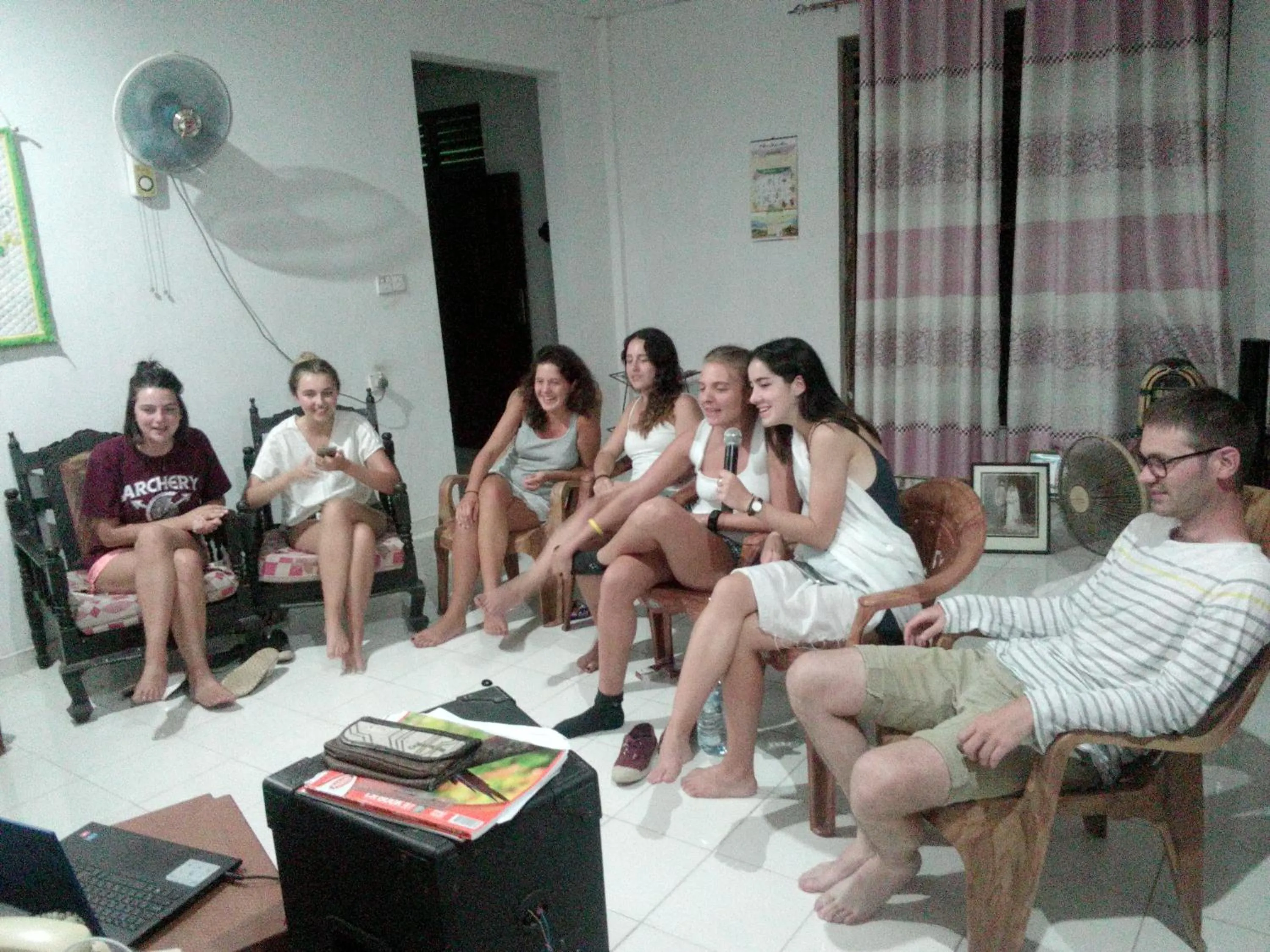 People in Jayaru Guest House