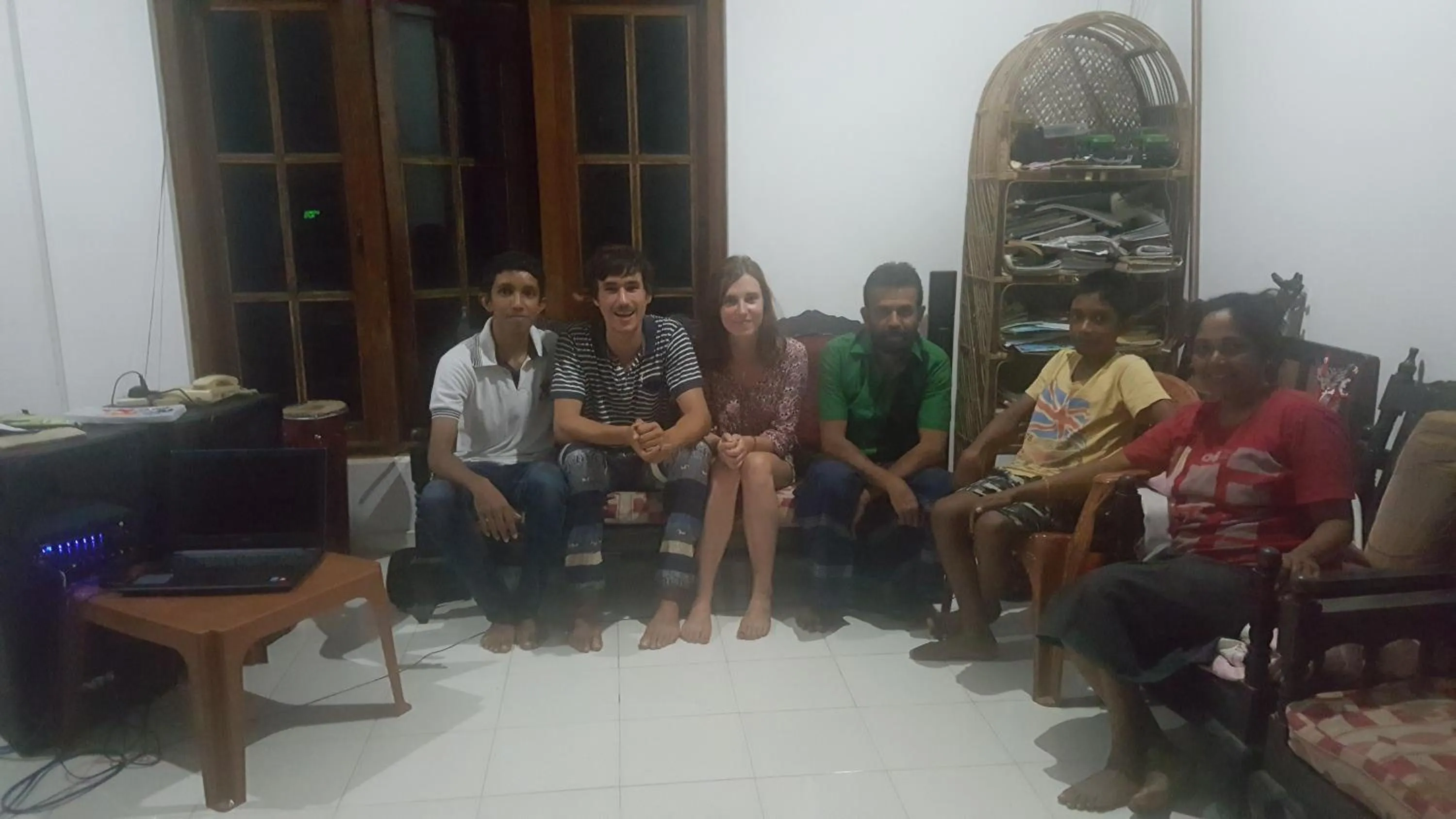 People in Jayaru Guest House