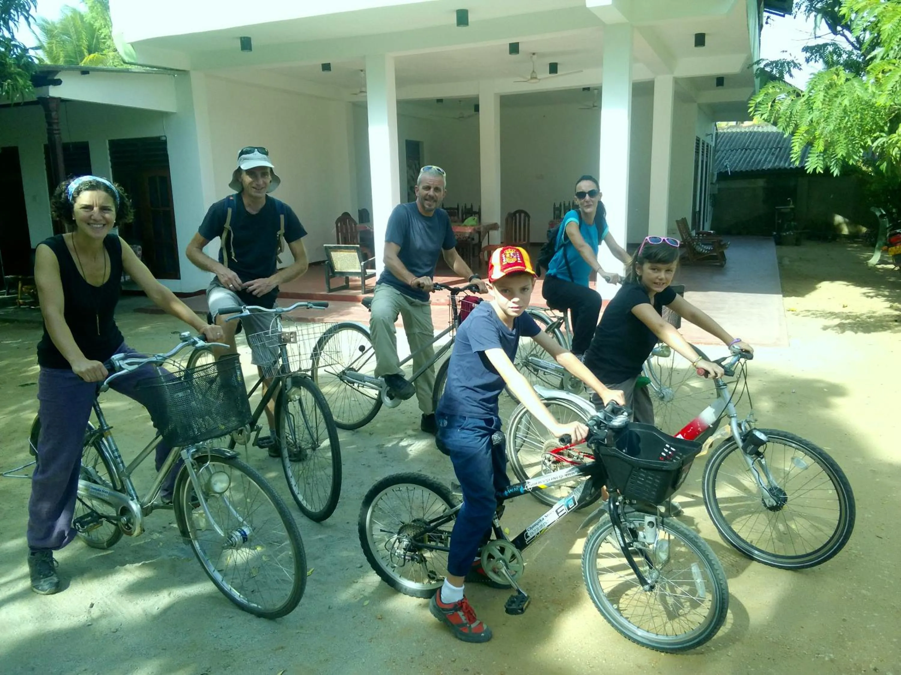 People in Jayaru Guest House