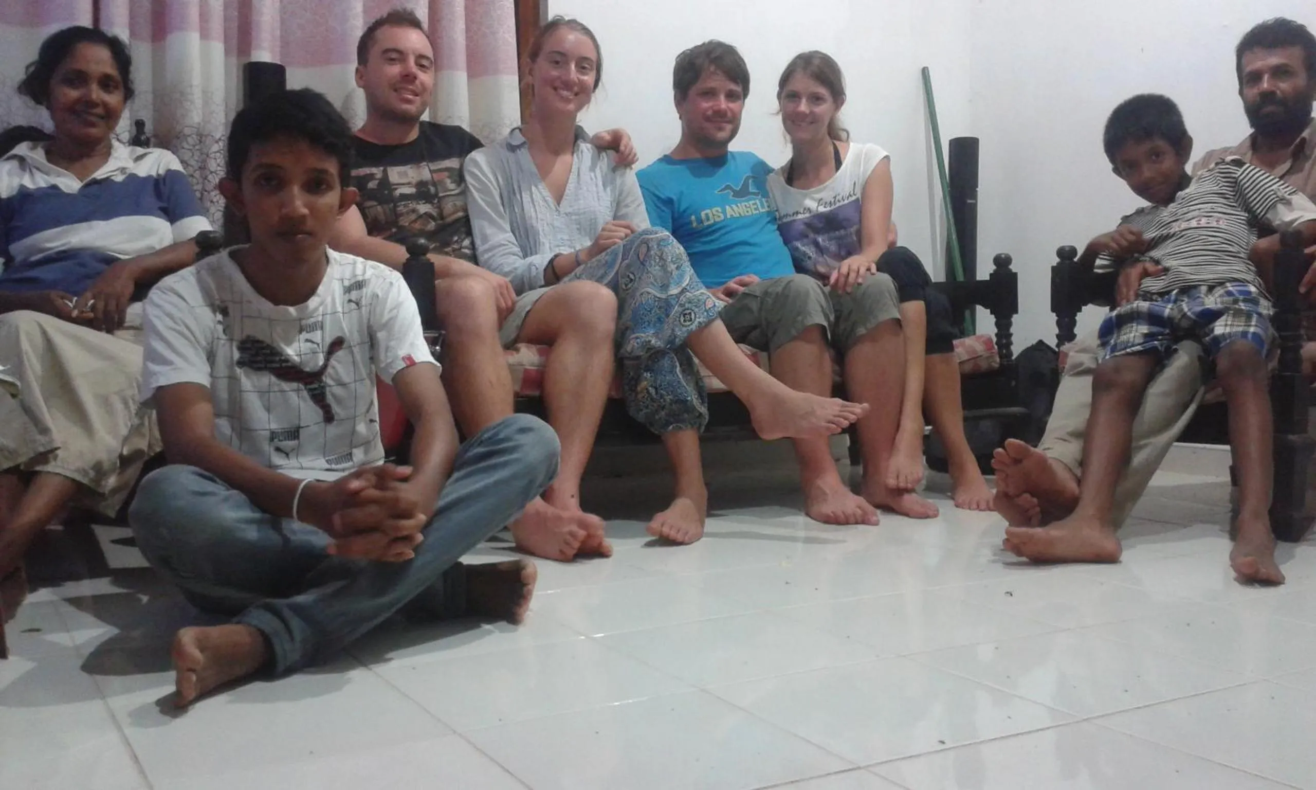 People in Jayaru Guest House