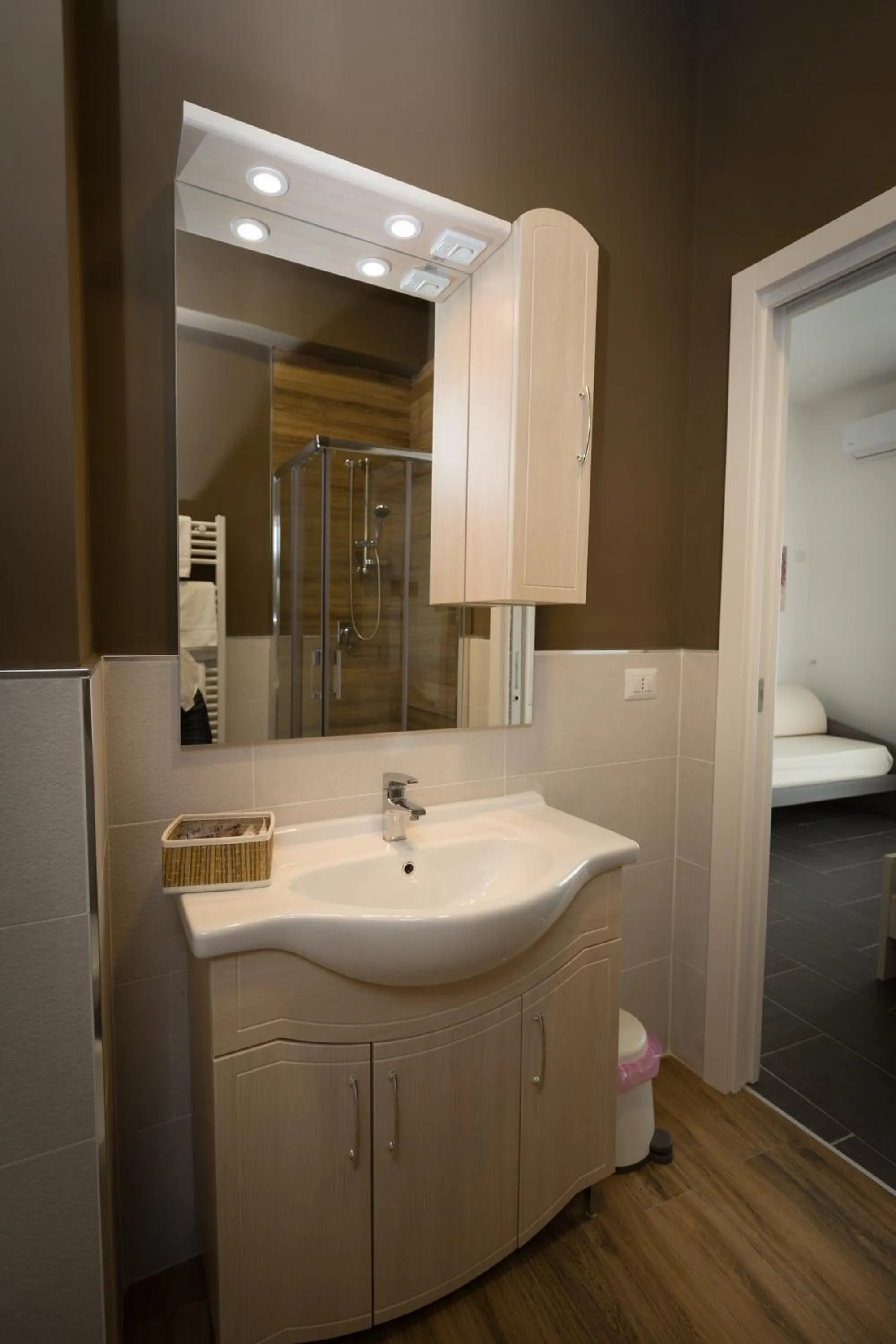 Bathroom in B&B Marco Polo 16