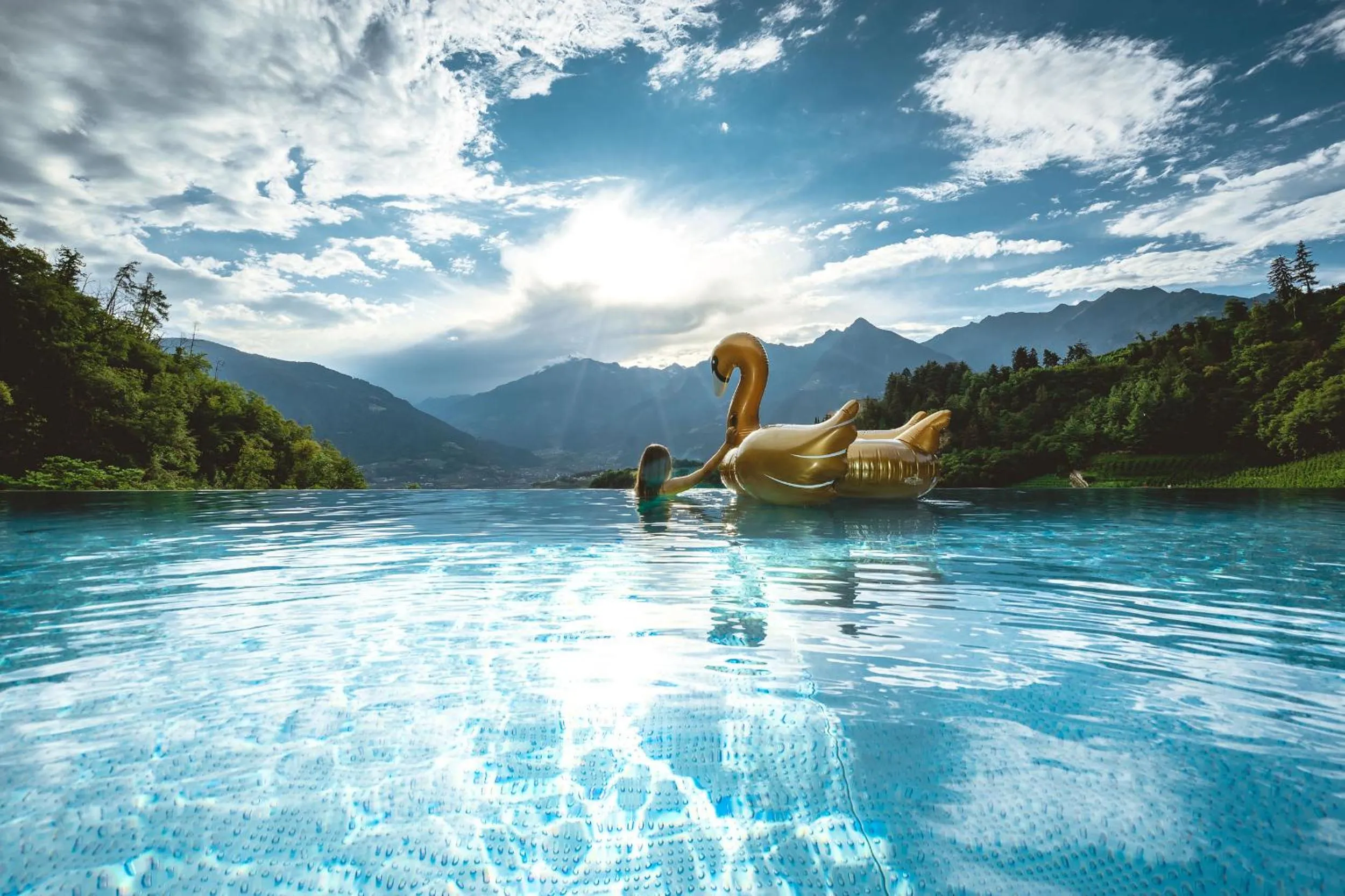 Bird's eye view in Prinz Rudolf Smart Hotel