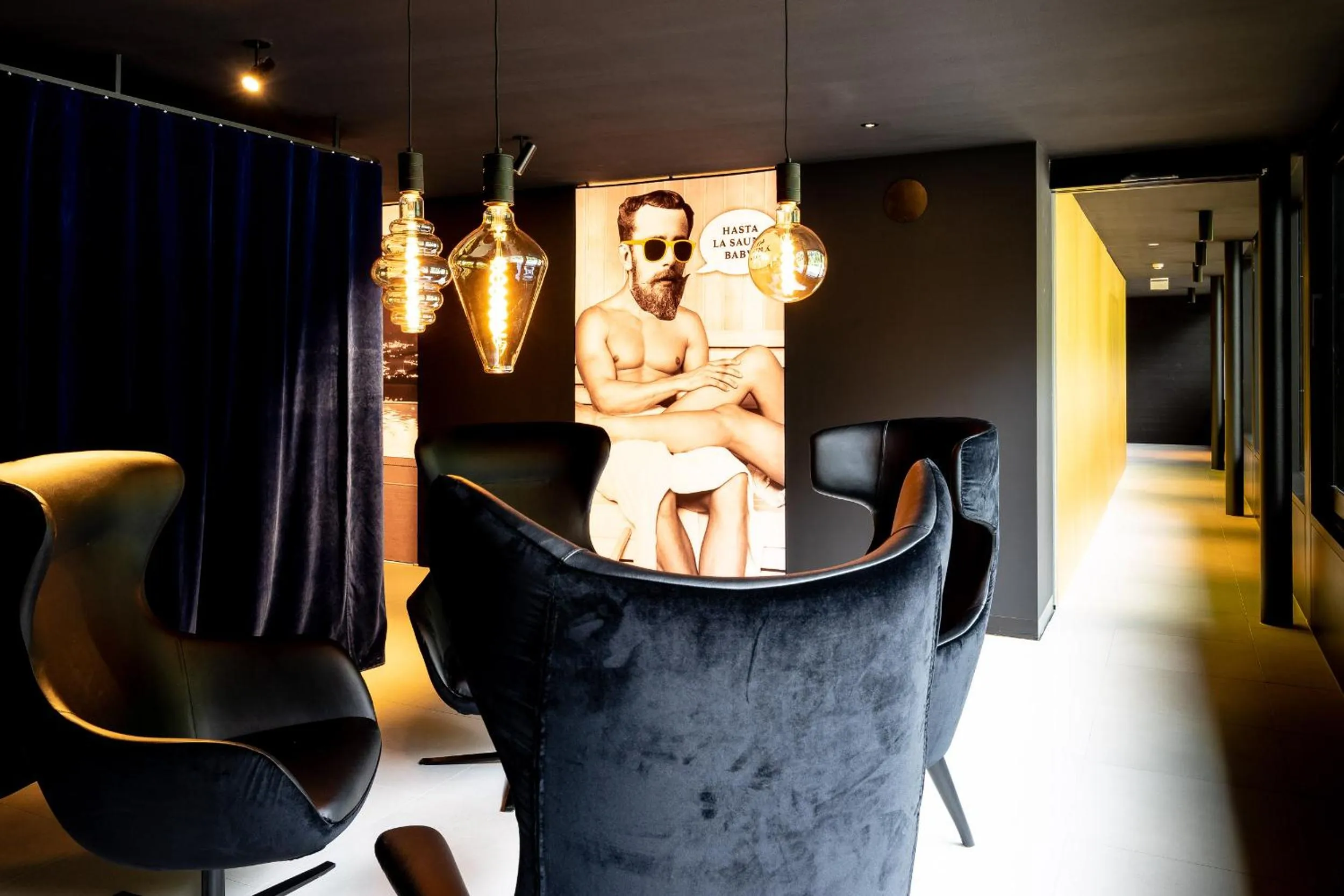 Sauna in Prinz Rudolf Smart Hotel