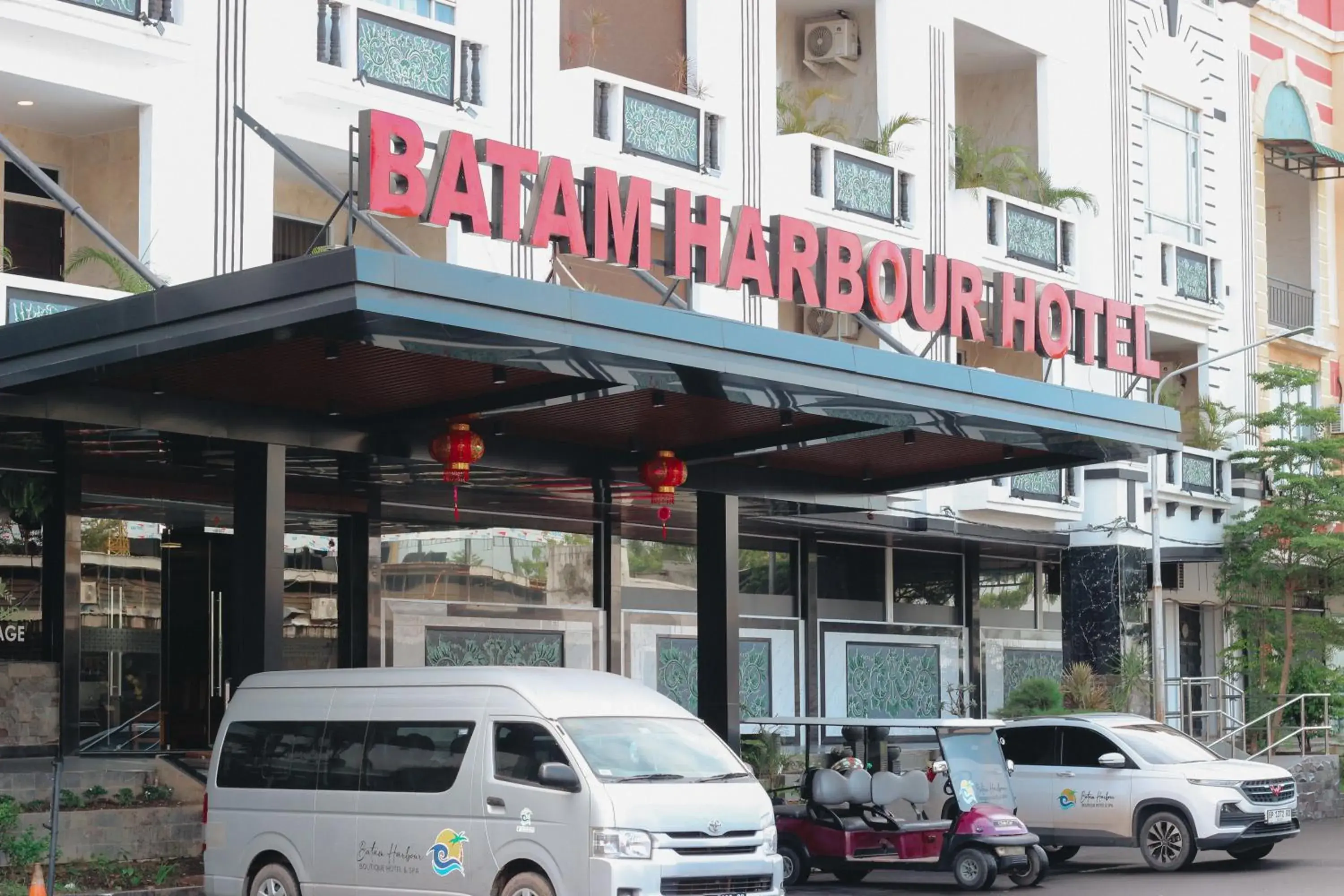 Facade/entrance in Batam Harbour Boutique Hotel & Spa Facade/entrance in Batam Harbour Boutique Hotel & Spa