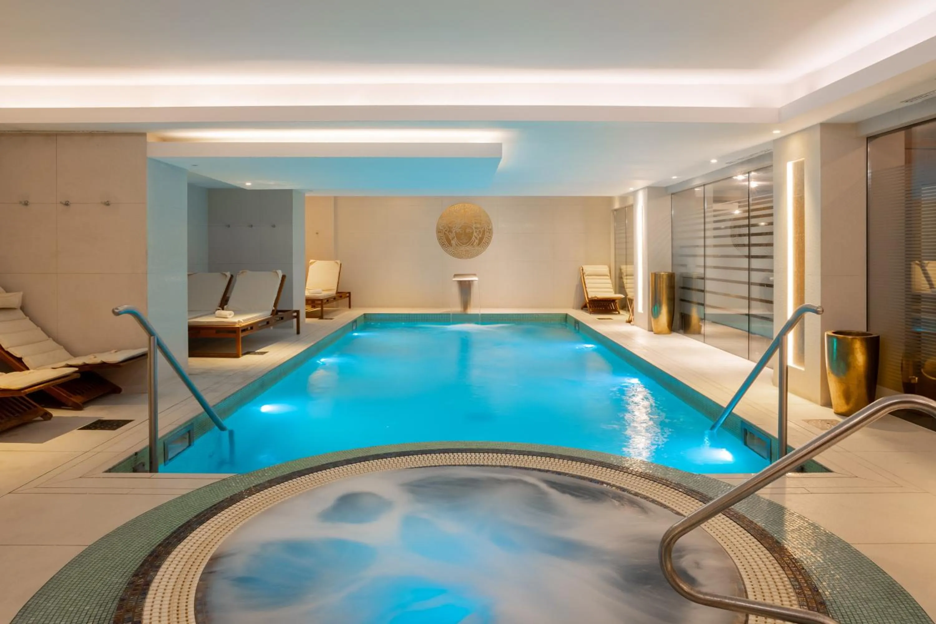 Swimming pool in Montcalm Royal London House, London City