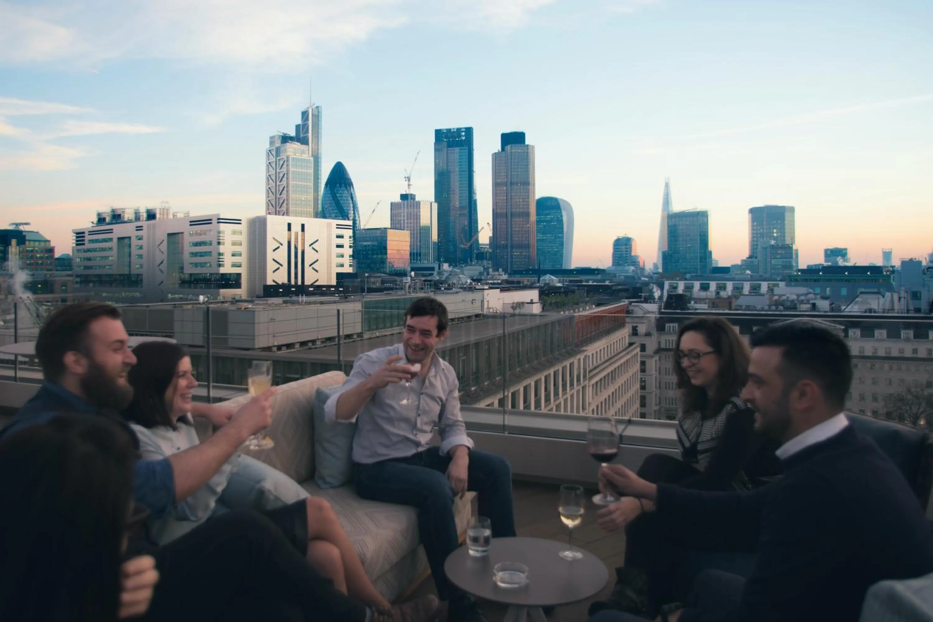 City view in Montcalm Royal London House, London City