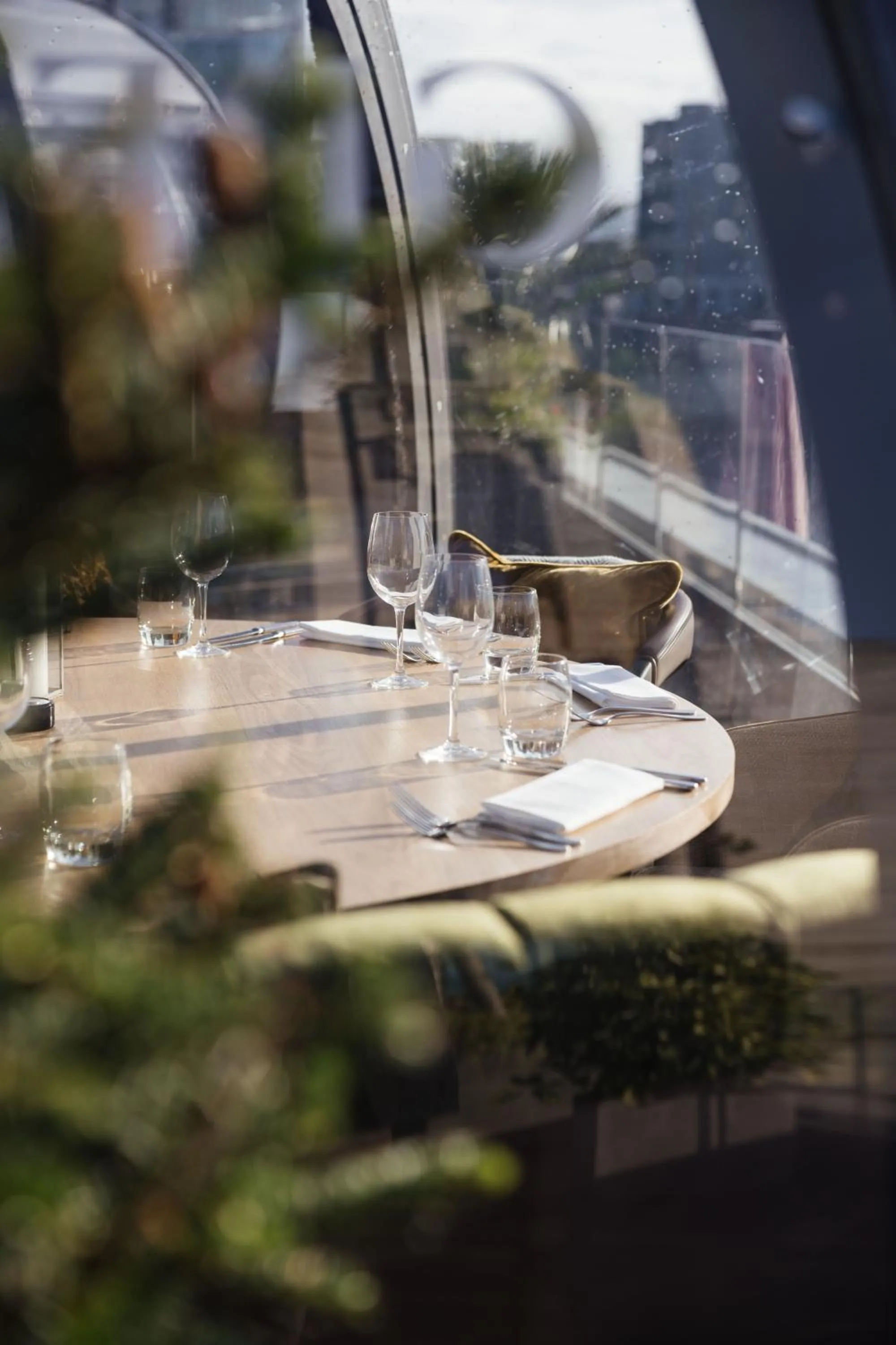 Dining area in Montcalm Royal London House, London City