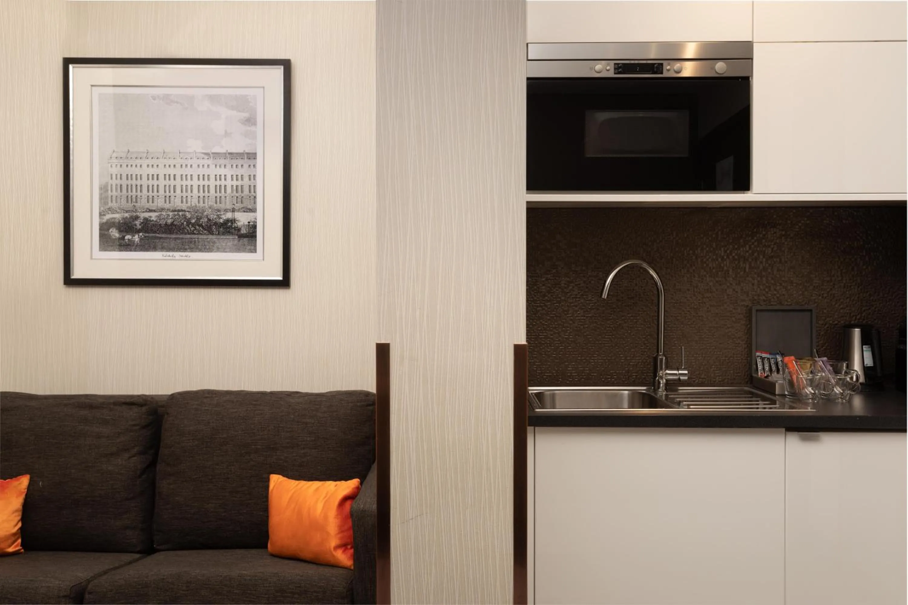 Kitchen or kitchenette in Montcalm Royal London House, London City