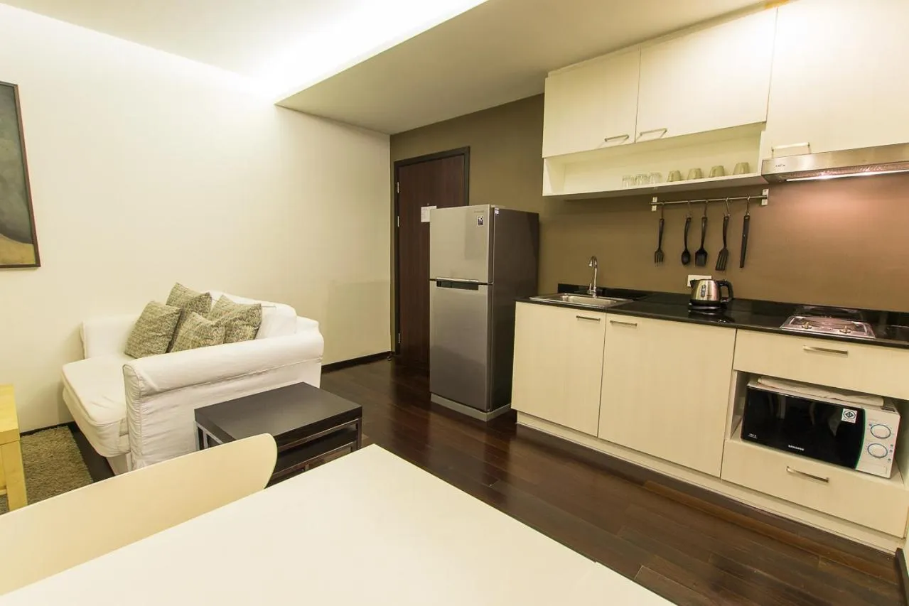 Kitchen or kitchenette in The Title Comfort Condotel