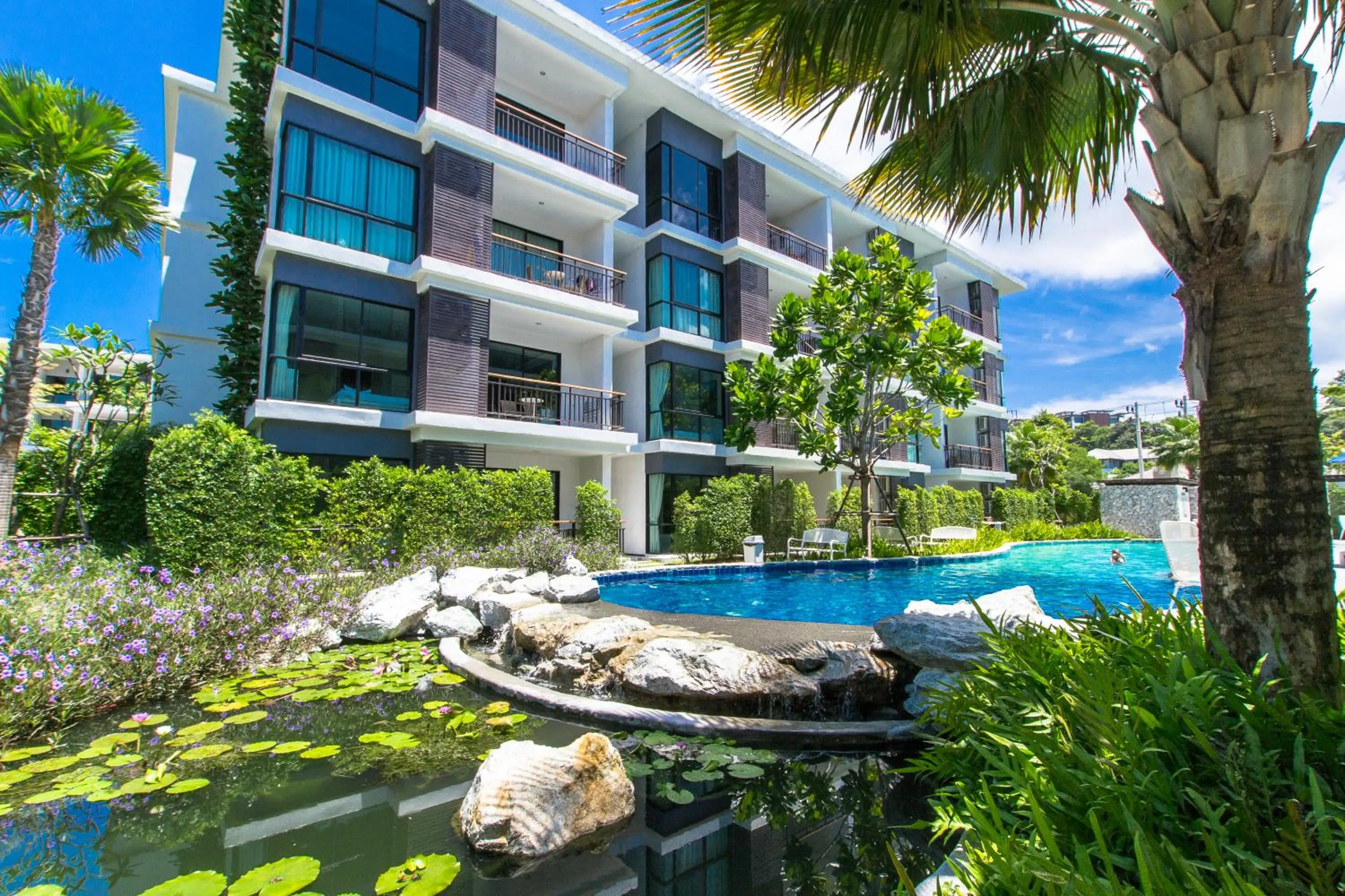 Property building in The Title Comfort Condotel